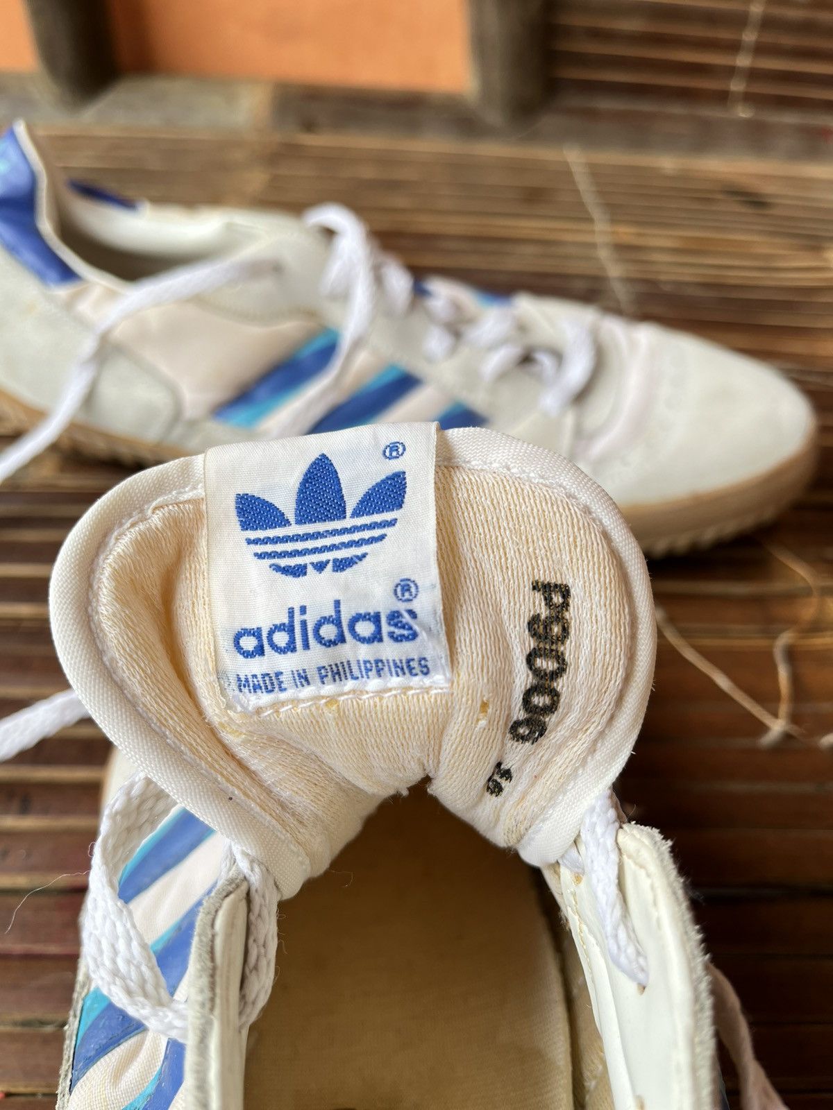 Adidas 1990s Adidas Indoor training vintage rare Size US 12.5 / EU 45-46 - 15 Thumbnail