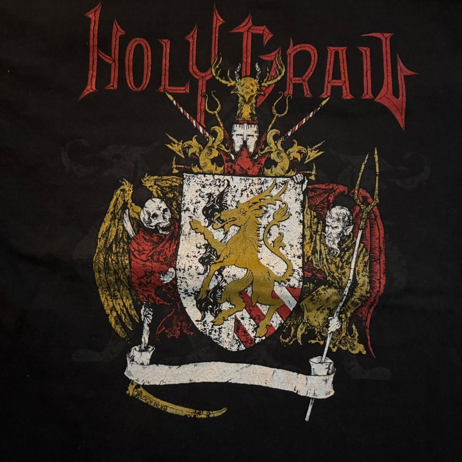 Band Tees Holy Grail Band Serpent Crest Size M Thrash / Power Metal Size US M / EU 48-50 / 2 - 2 Thumbnail