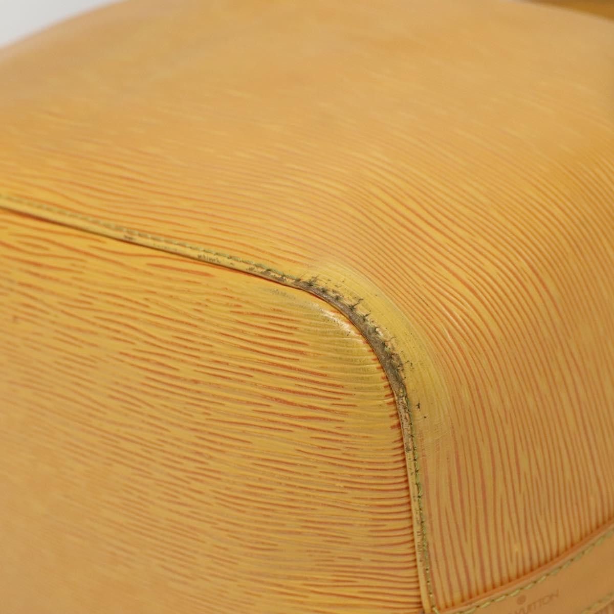 Louis Vuitton LOUIS VUITTON Epi Petit Noe Shoulder Bag Yellow M44109 Size ONE SIZE - 15 Thumbnail