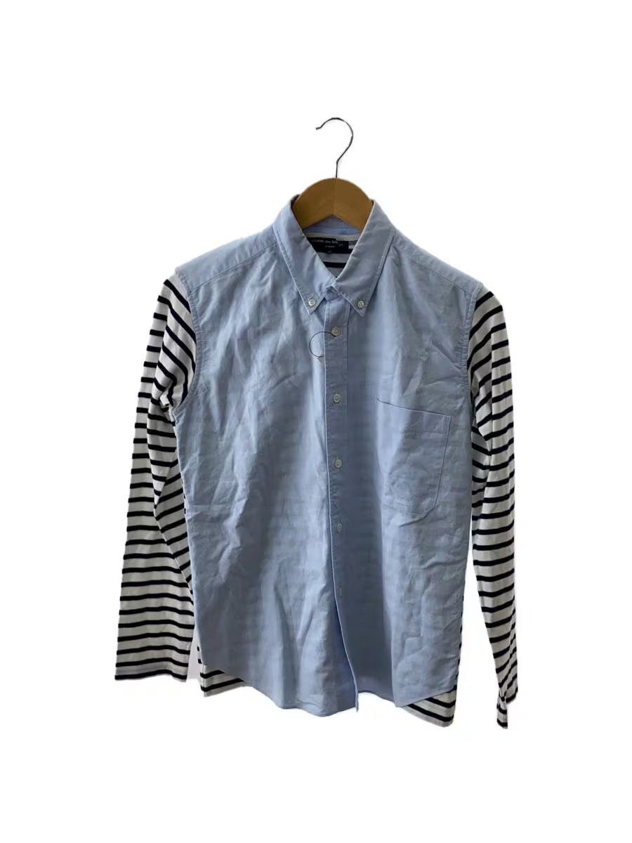 Comme des Garcons × Comme des Garcons Homme Reconstructed Striped Button Shirt Size US XS / EU 42 / 0 - 1 Thumbnail