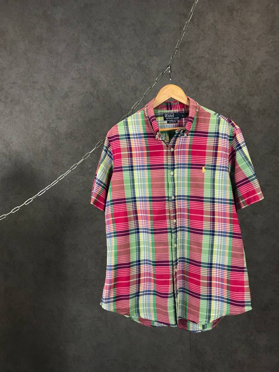 Polo Ralph Lauren Polo Ralph Lauren vintage designer logo shirt Size US L / EU 52-54 / 3 - 1 Thumbnail