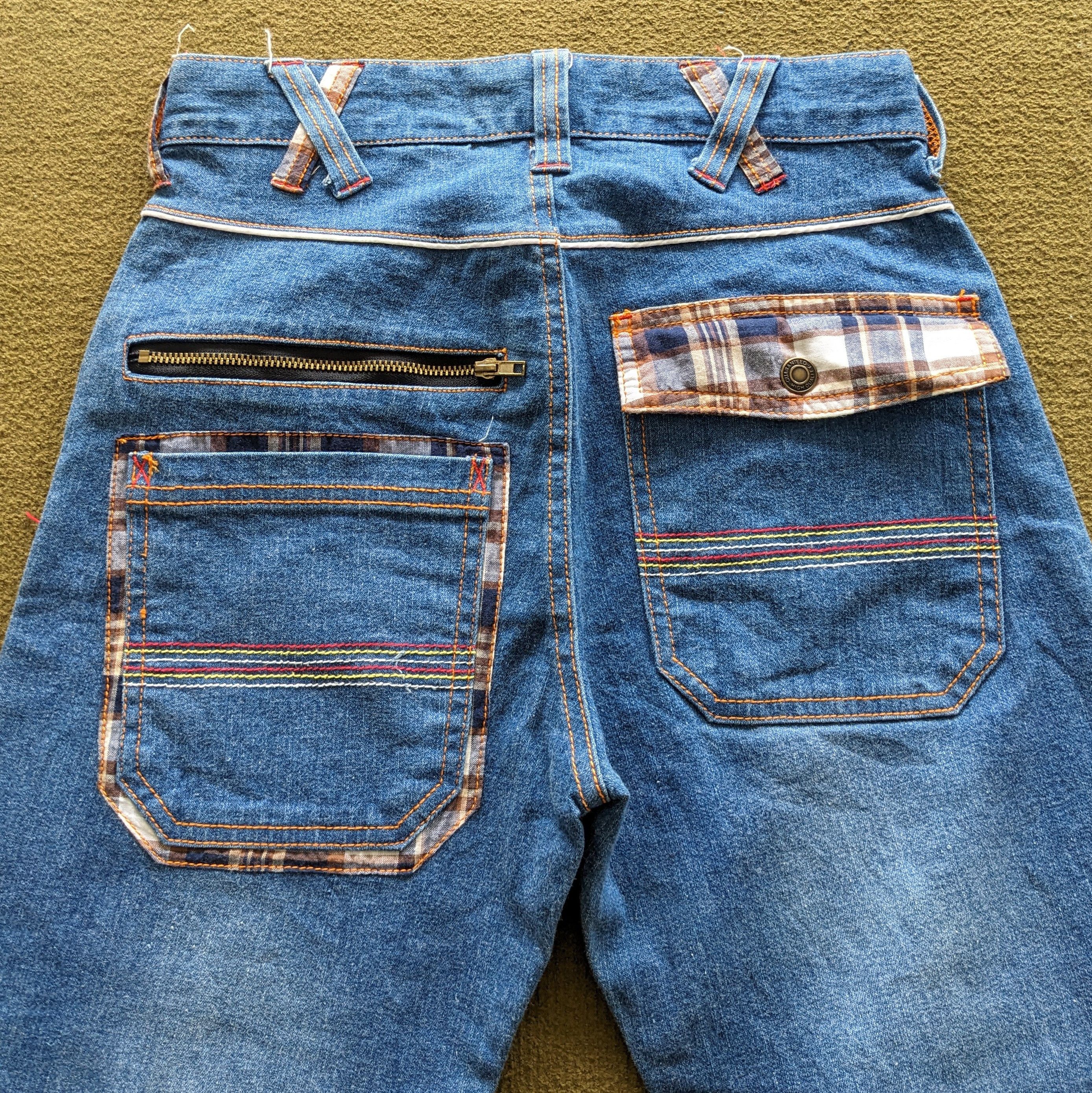 Vintage Vintage SKULLS XYZ Japanese Brand Jeans Size US 26 / EU 42 - 4 Thumbnail