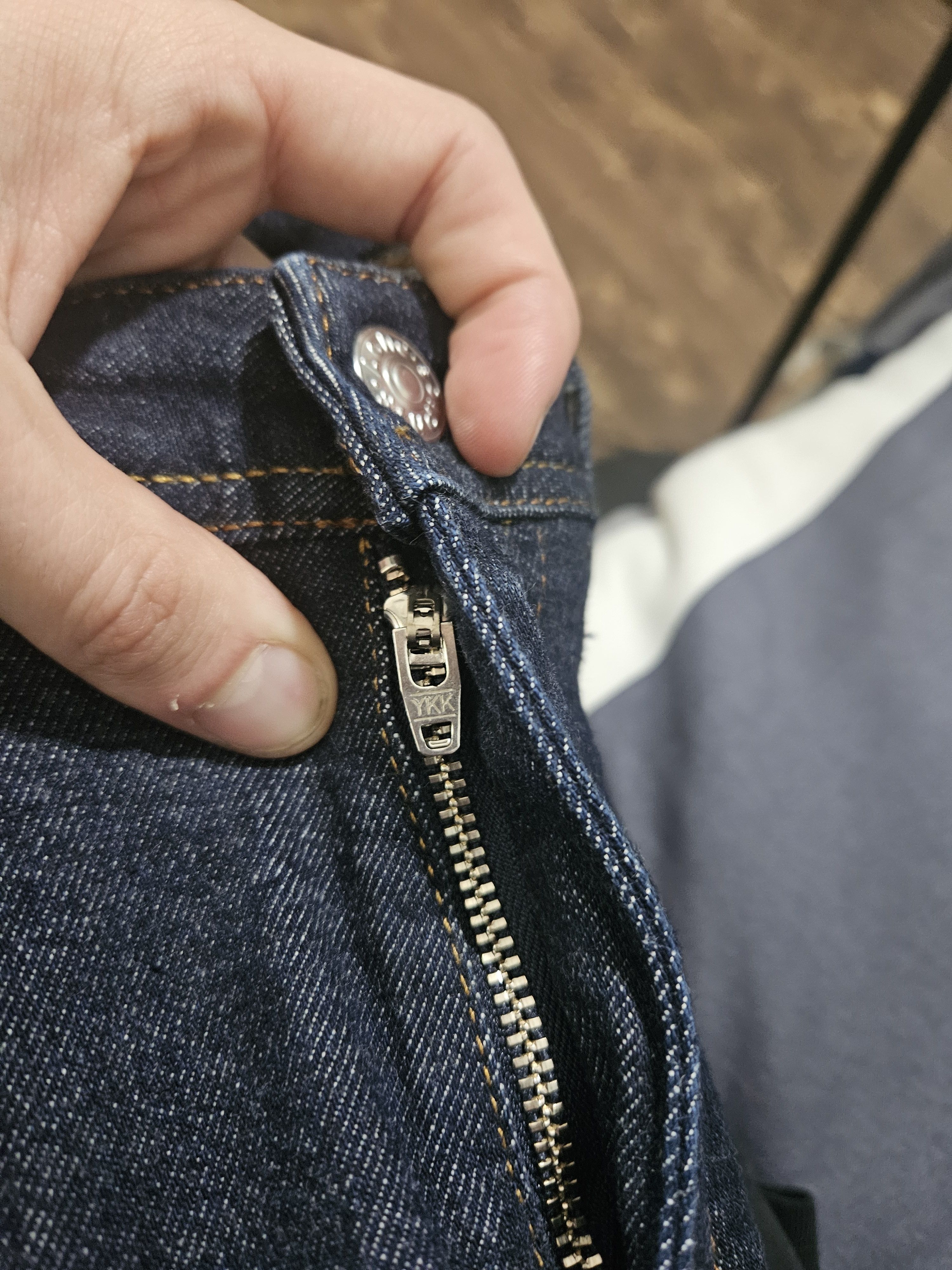 Acne Studios Blå Konst Climb Star P. Blue Denim Jeans Size US 27 - 9 Thumbnail