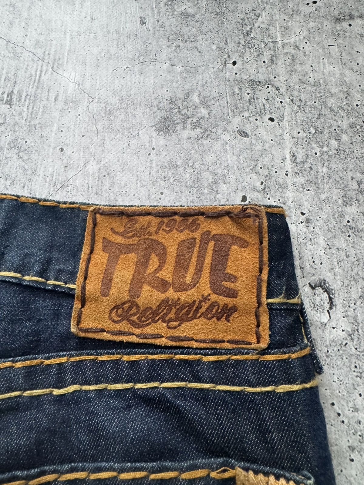 True Religion True Religion Rocco Denim Vintage Jeans Streetwear Size 31 Size US 31 - 16 Thumbnail