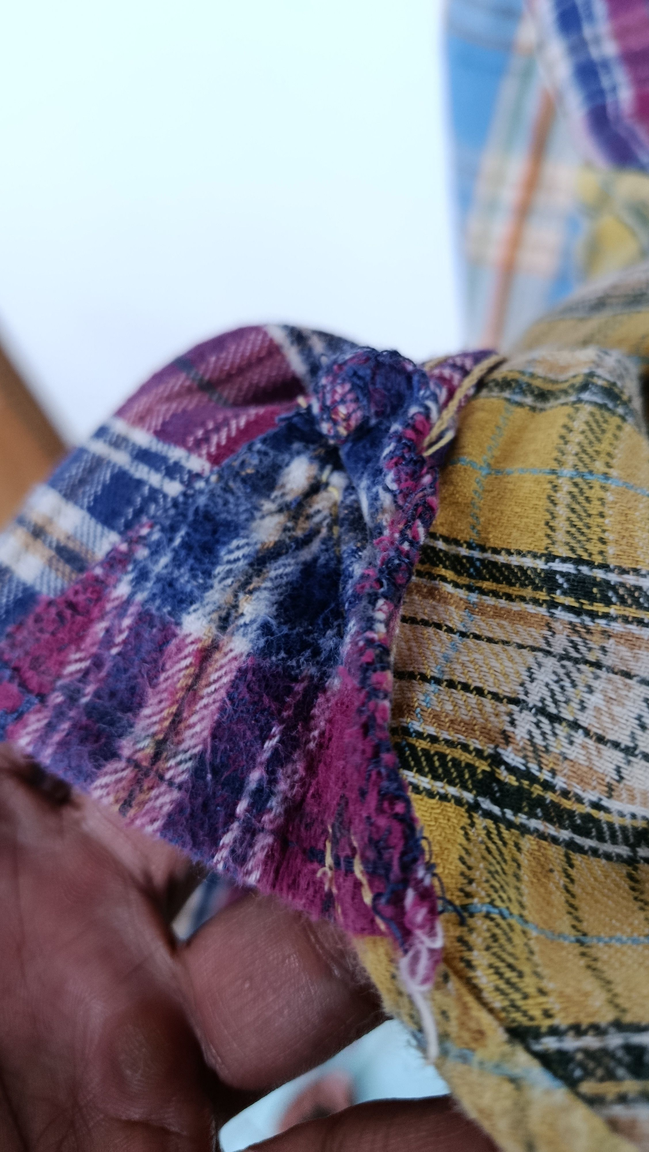 The North Face The North Face Flannel Shirt A5 Plaid Patchwork Size S fit M Size US S / EU 44-46 / 1 - 11 Thumbnail
