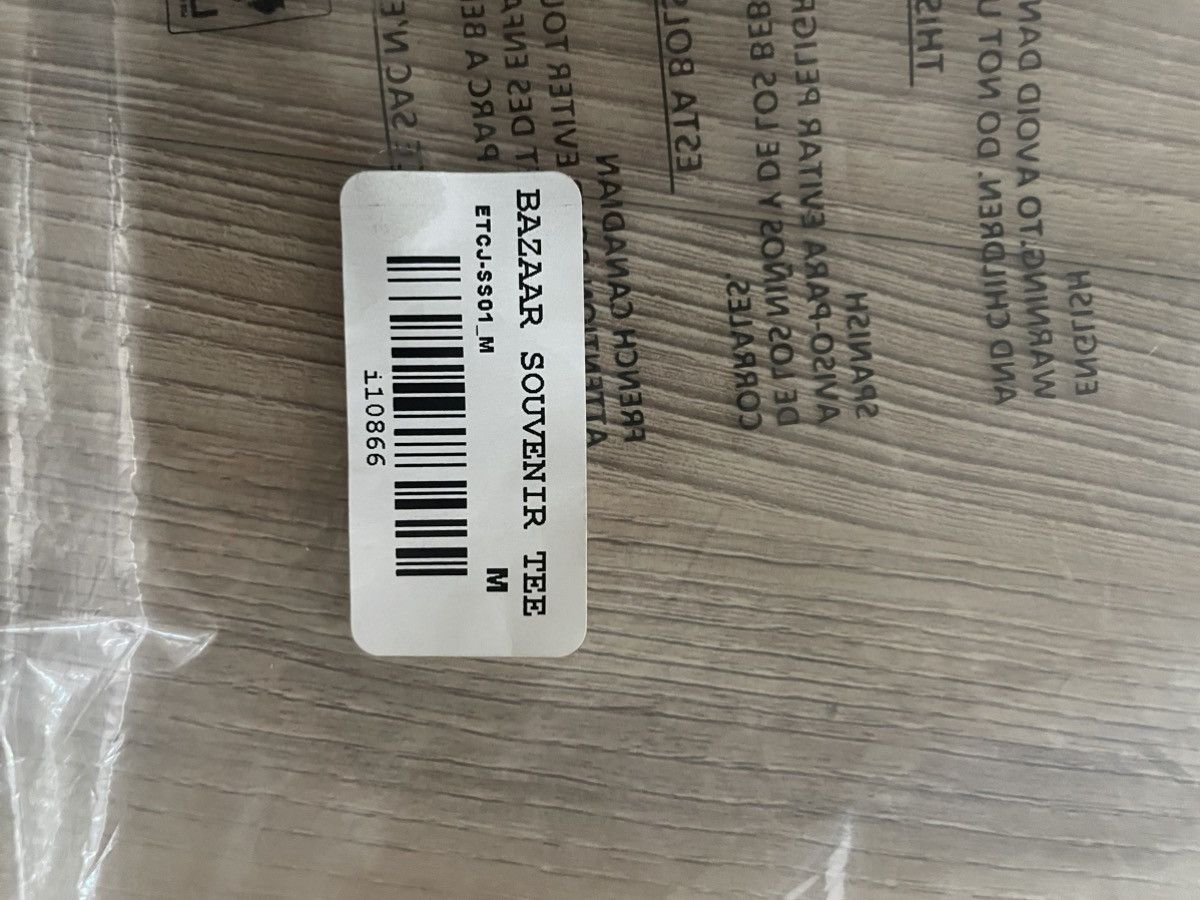 Travis Scott Bazaar Souvenir Tee Brown in Beige, Men's (Size M) — image 5 of 5