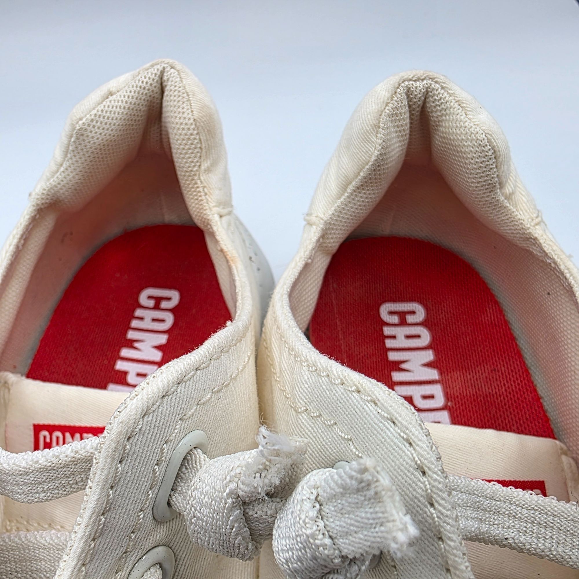 Camper Camper Peu Stadium Mens Size 7 White Red Sneaker Shoes Casua Size US 7 / EU 40 - 9 Thumbnail
