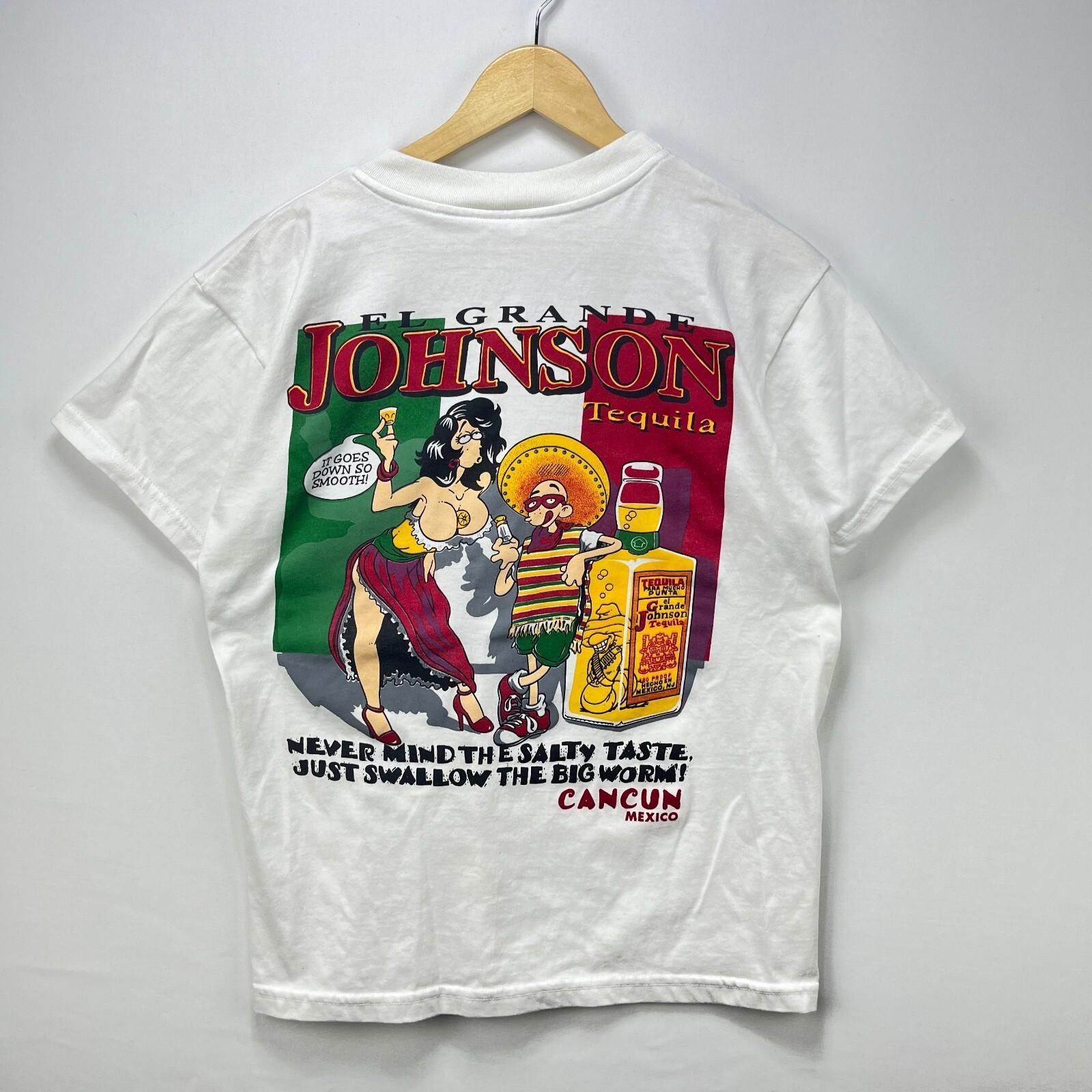 Vintage Vintage 90s El Grande Johnson Mexico Tequila T-shirt Large Size US L / EU 52-54 / 3 - 1 Thumbnail