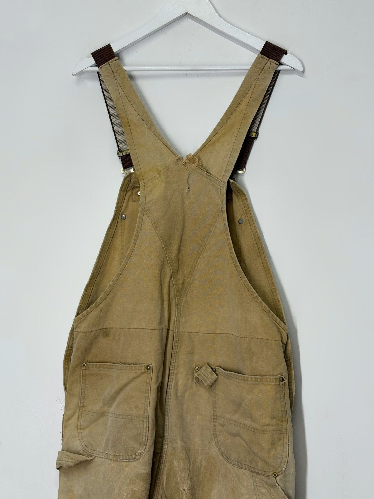 Carhartt Carhartt vintage overall canvas trashed faded mens rare Size US 32 / EU 48 - 13 Thumbnail