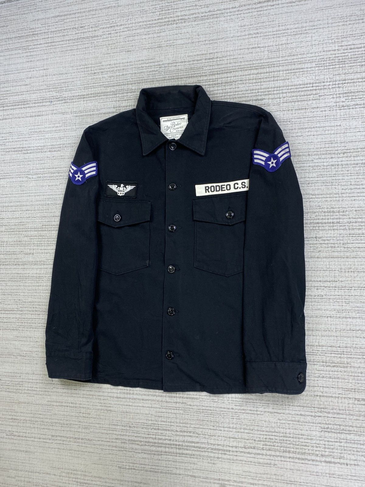 Hysteric Glamour Vintage Rodeo Crowns Military Style Button Ups Shirt Size US M / EU 48-50 / 2 - 4 Thumbnail