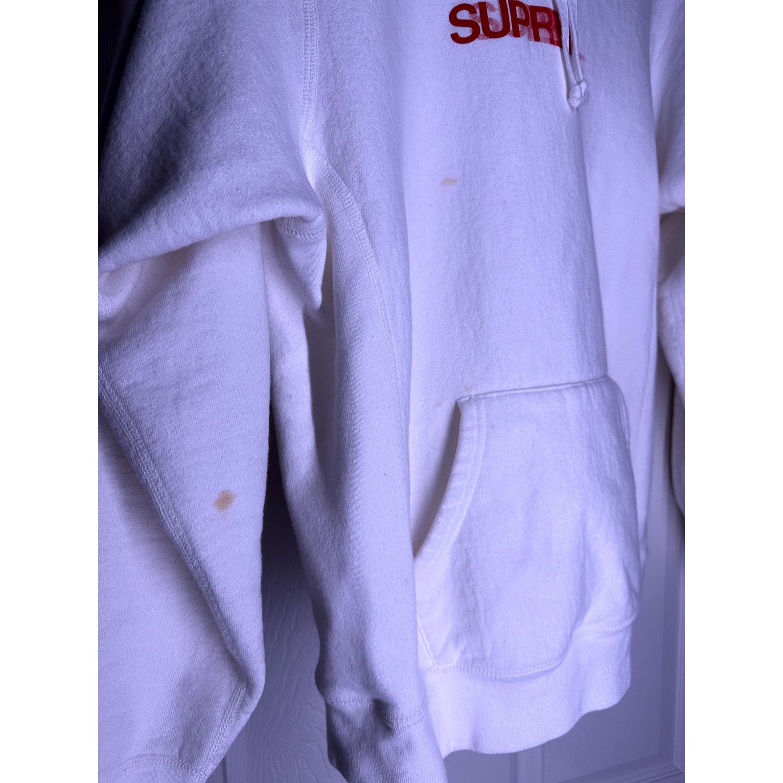 Supreme Supreme Motion Logo Hooded Sweatshirt SS20 Medium White Size US M / EU 48-50 / 2 - 4 Thumbnail