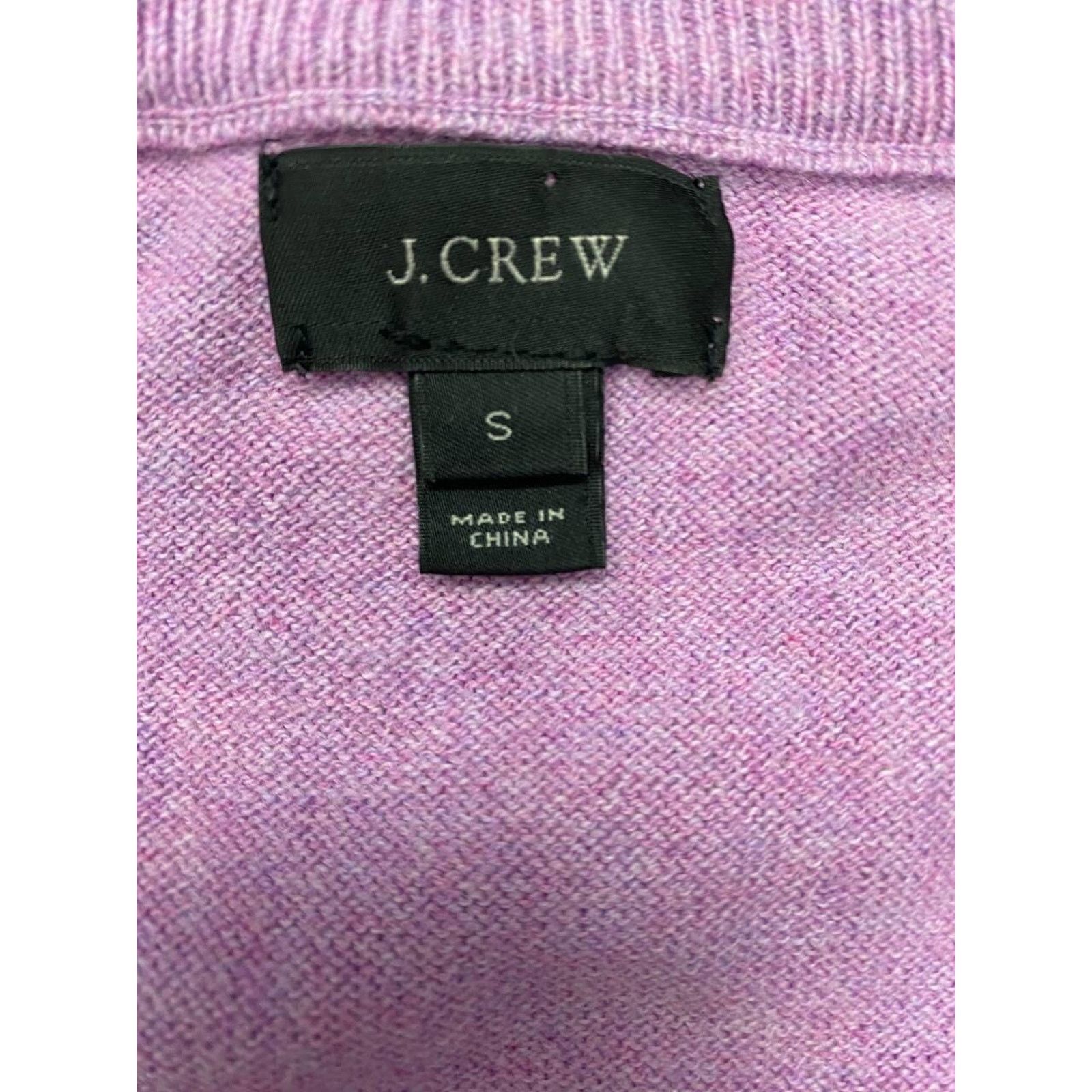 J.Crew J.Crew Cashmere Blend Sweater men Large Purple S A000486 Size US S / EU 44-46 / 1 - 4 Thumbnail