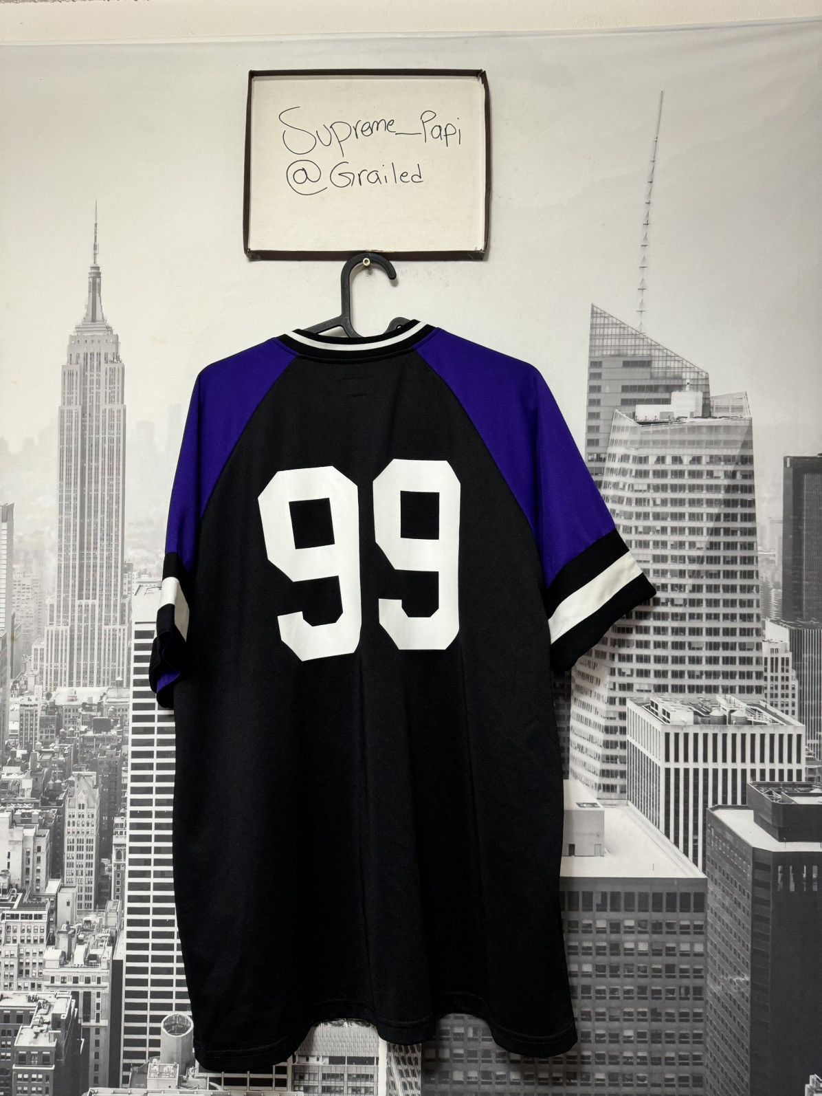 Supreme 💥 Supreme Rotten Baseball Top Black FW19 SZ Medium Size US M / EU 48-50 / 2 - 8 Thumbnail