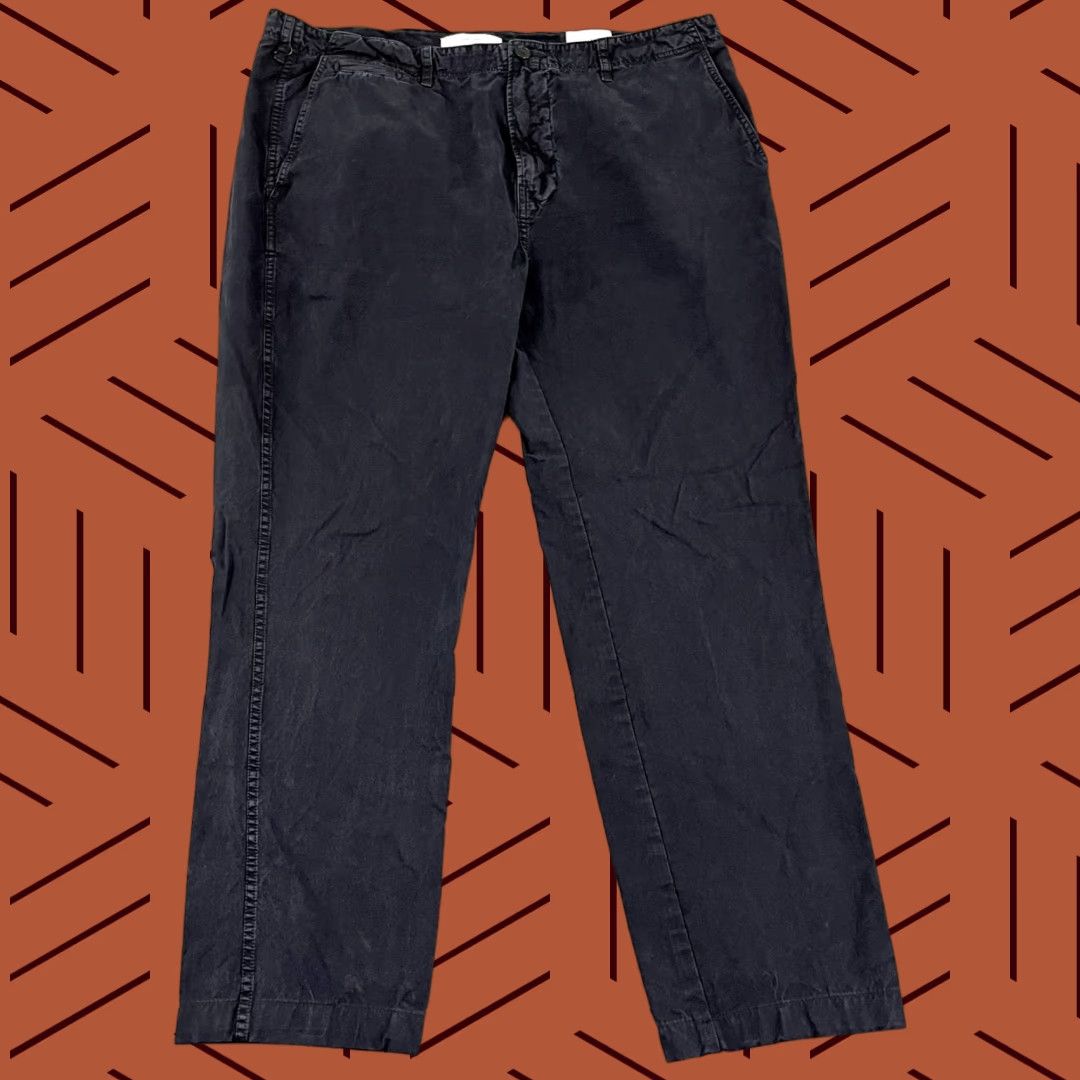 Billy Reid BILLY REID Pants Mens 38 x 28 Straight Leg Chino 5-Pocket Casual Trousers Gray Size US 38 / EU 54 - 1 Thumbnail