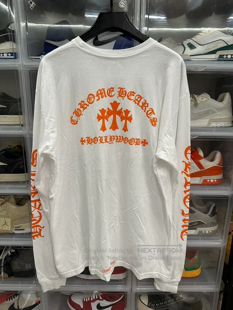 Chrome Hearts CHROME HEARTS Size XXL Orange three crosses and white long Size US XXL / EU 58 / 5 - 3 Thumbnail