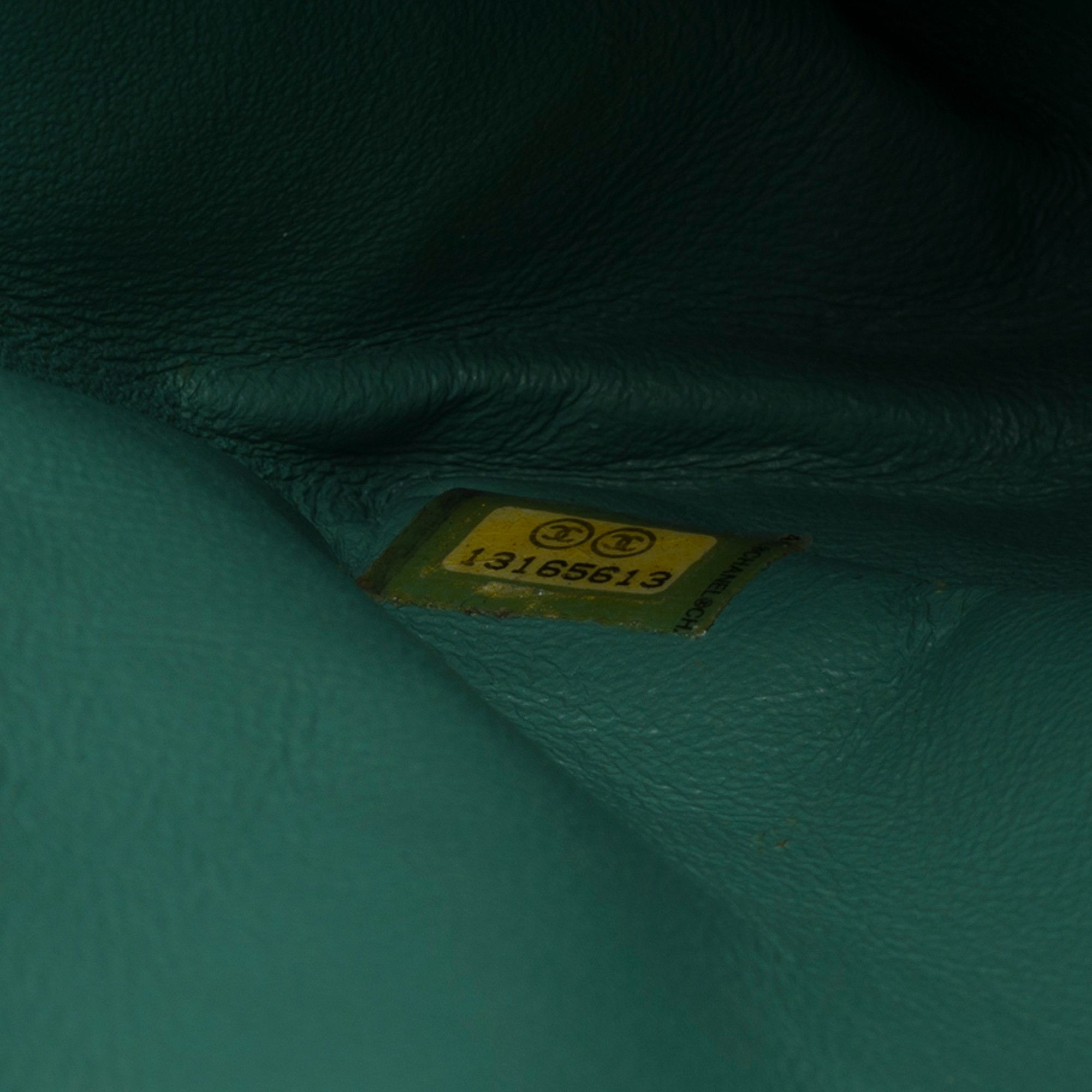 Chanel CHANEL 2.55 in Green Leather Size ONE SIZE - 7 Thumbnail