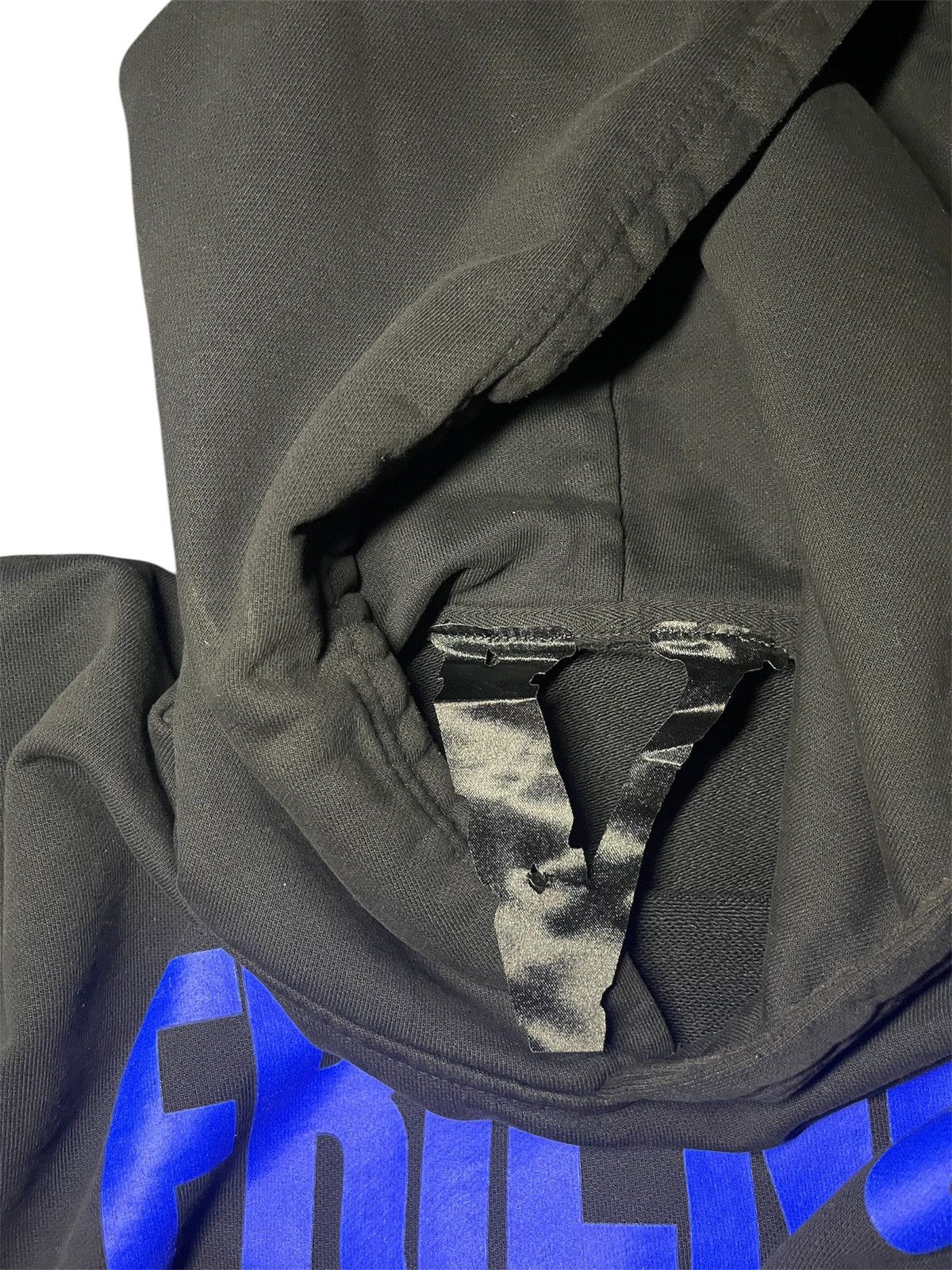 Vlone Vlone Friends Hoodie (Blue) Size US XL / EU 56 / 4 - 5 Thumbnail