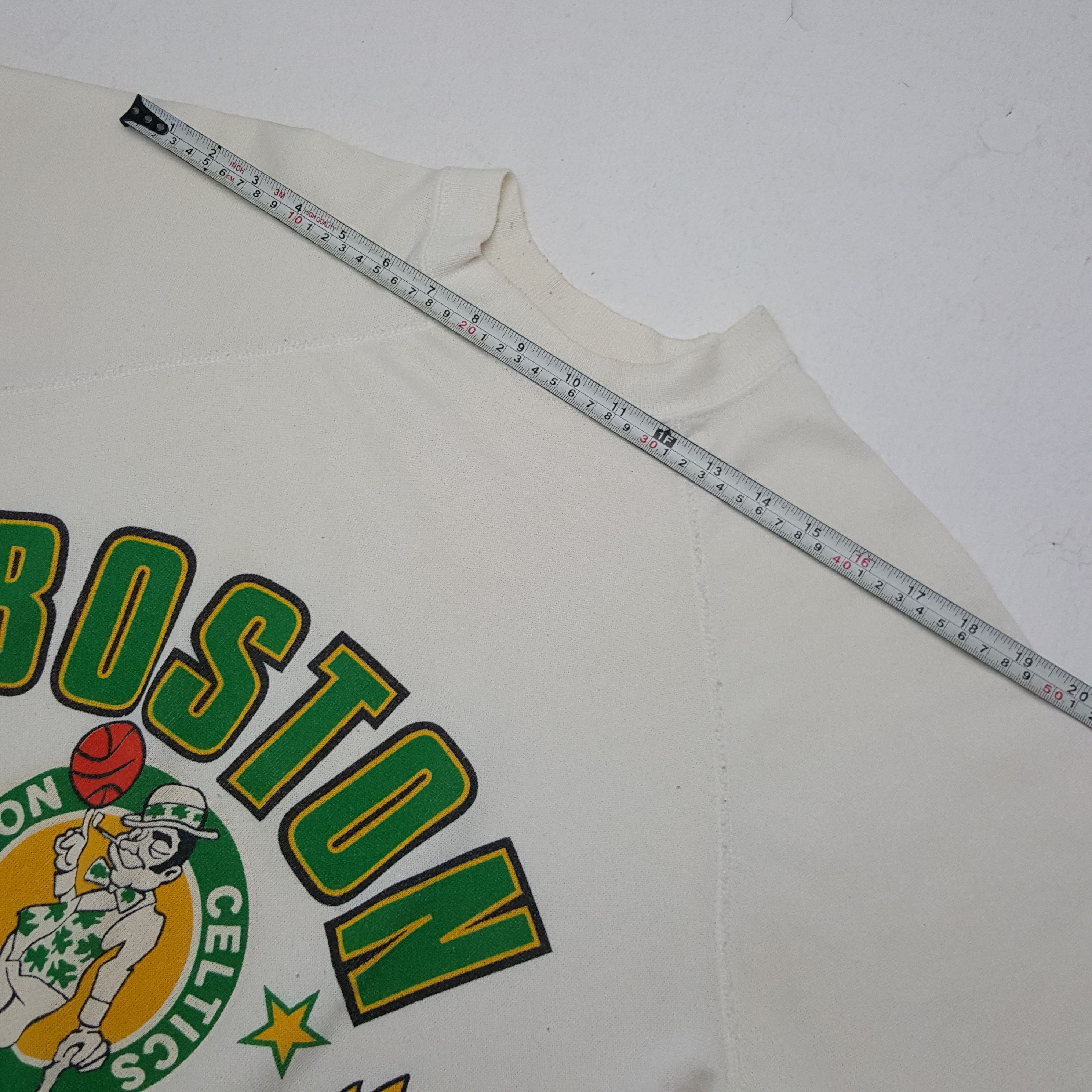 NBA × Vintage Vintage 90's Boston Celtics American Basketball Sweatshirt Size US S / EU 44-46 / 1 - 5 Thumbnail