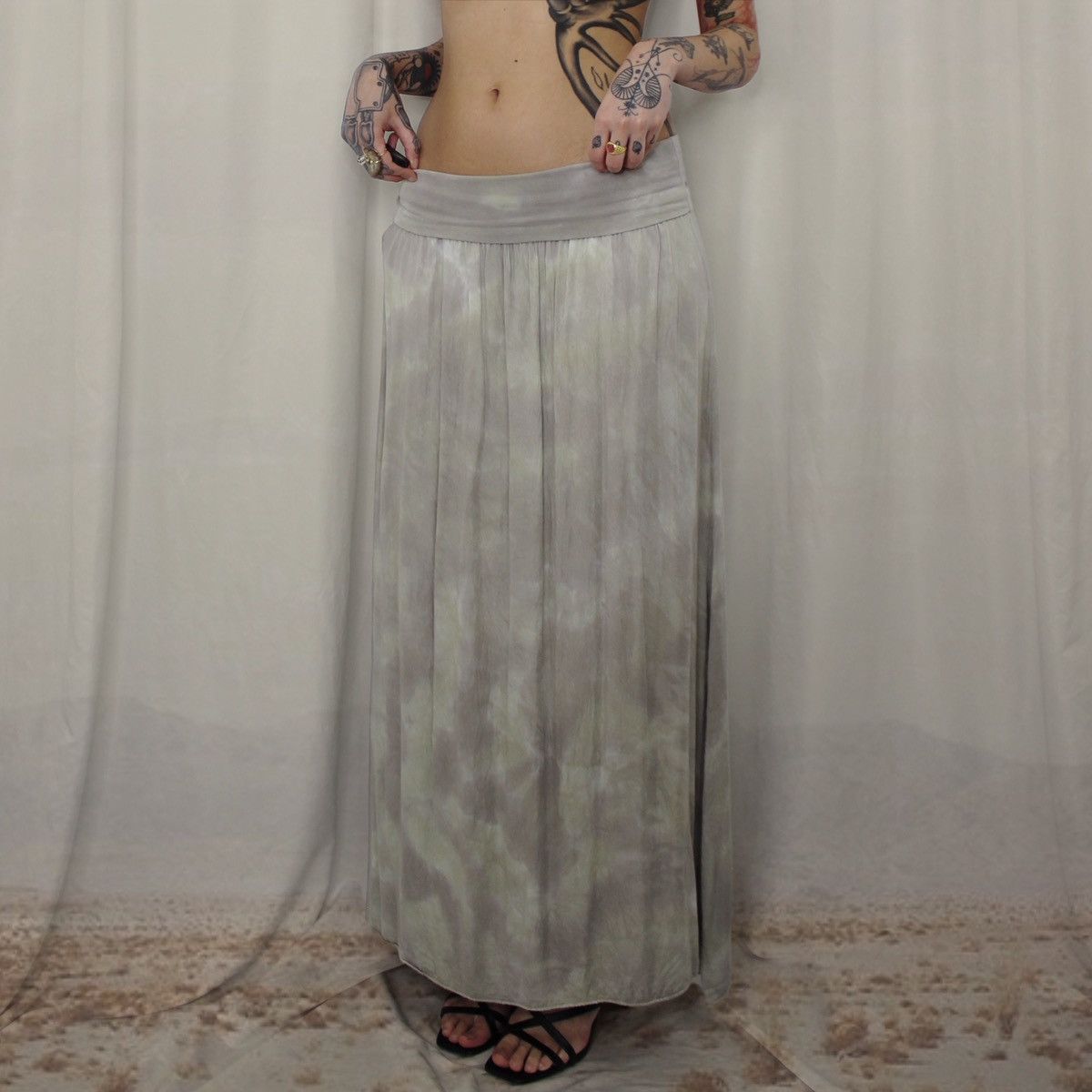 Other 🫧GRAY MAXI SKIRT🫧 Size 28" / US 6 / IT 42 - 2 Thumbnail