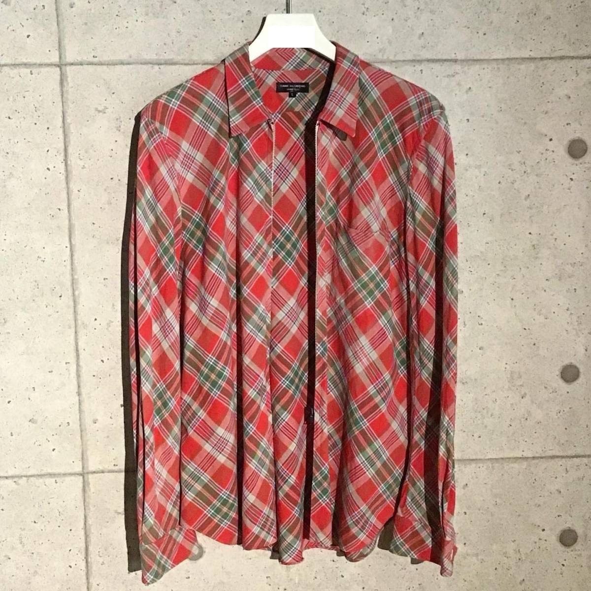 Comme des Garcons Homme Plus Comme des Garcons Homme Plus magic of bias shirt jacket AW97 Size US L / EU 52-54 / 3 - 3 Thumbnail