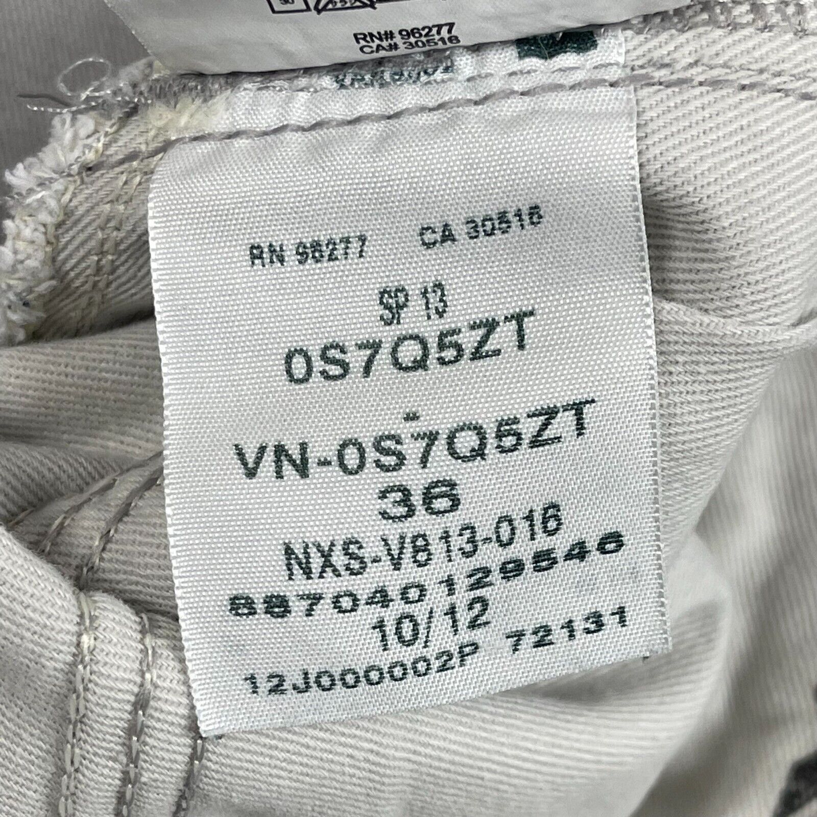 Vans VANS Customized For You Casual Outdoor Chino Jeans Shorts Size US 36 / EU 52 - 4 Thumbnail