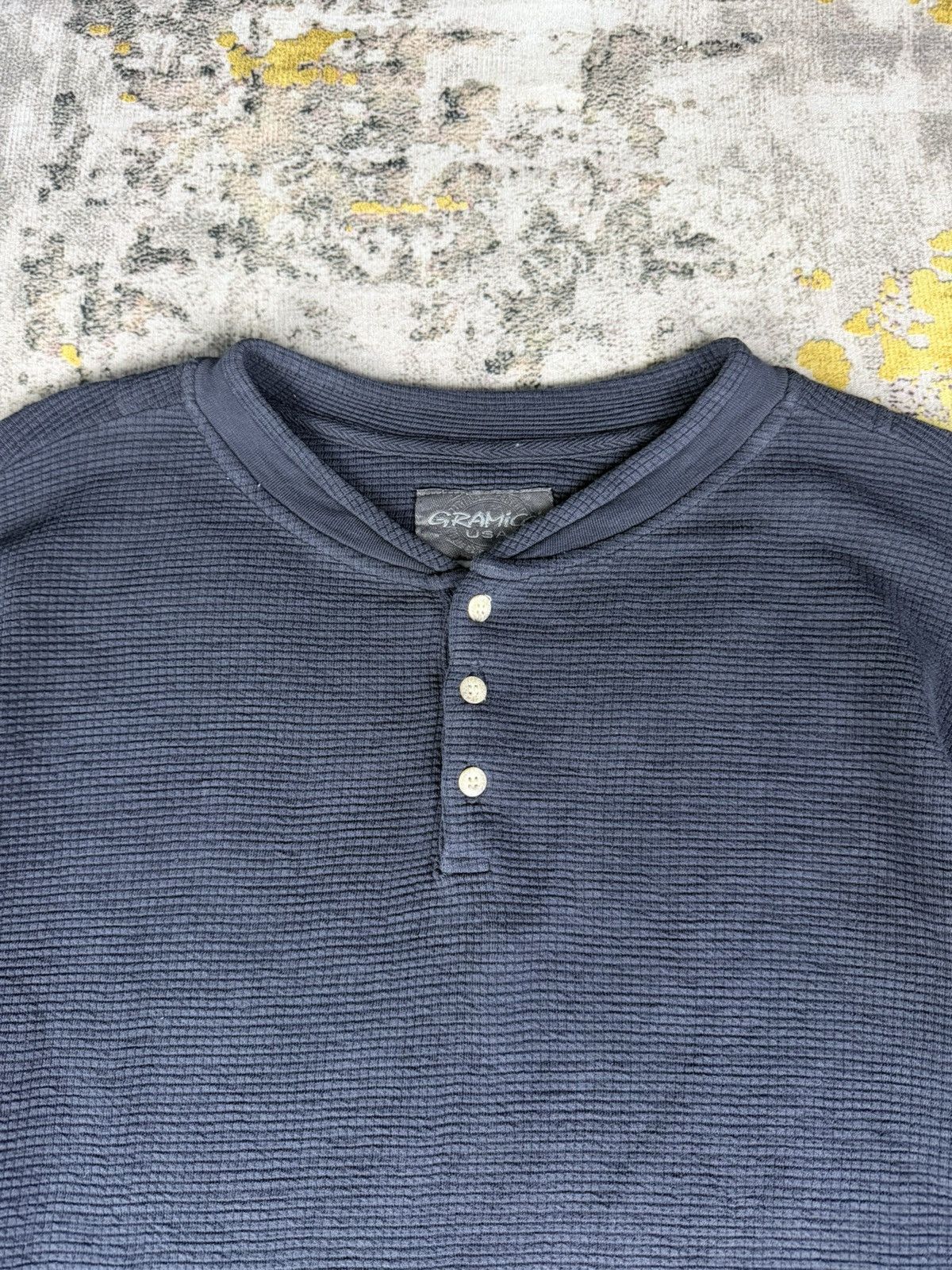 Gramicci 80s Vintage Gramicci Waffle Long Sleeve Tshirt Size US M / EU 48-50 / 2 - 2 Thumbnail