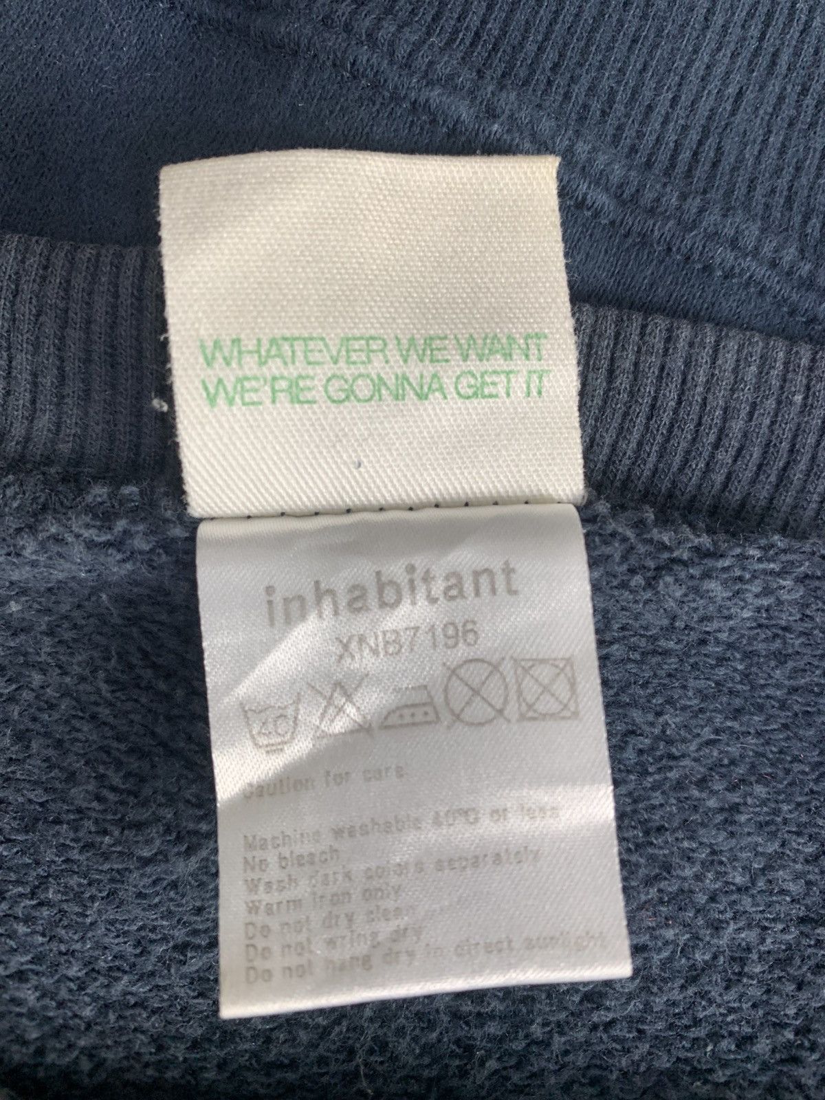 Japanese Brand Inhabitant apparel JapaneseBrand Streetwear Sweatshirt Size US M / EU 48-50 / 2 - 9 Thumbnail