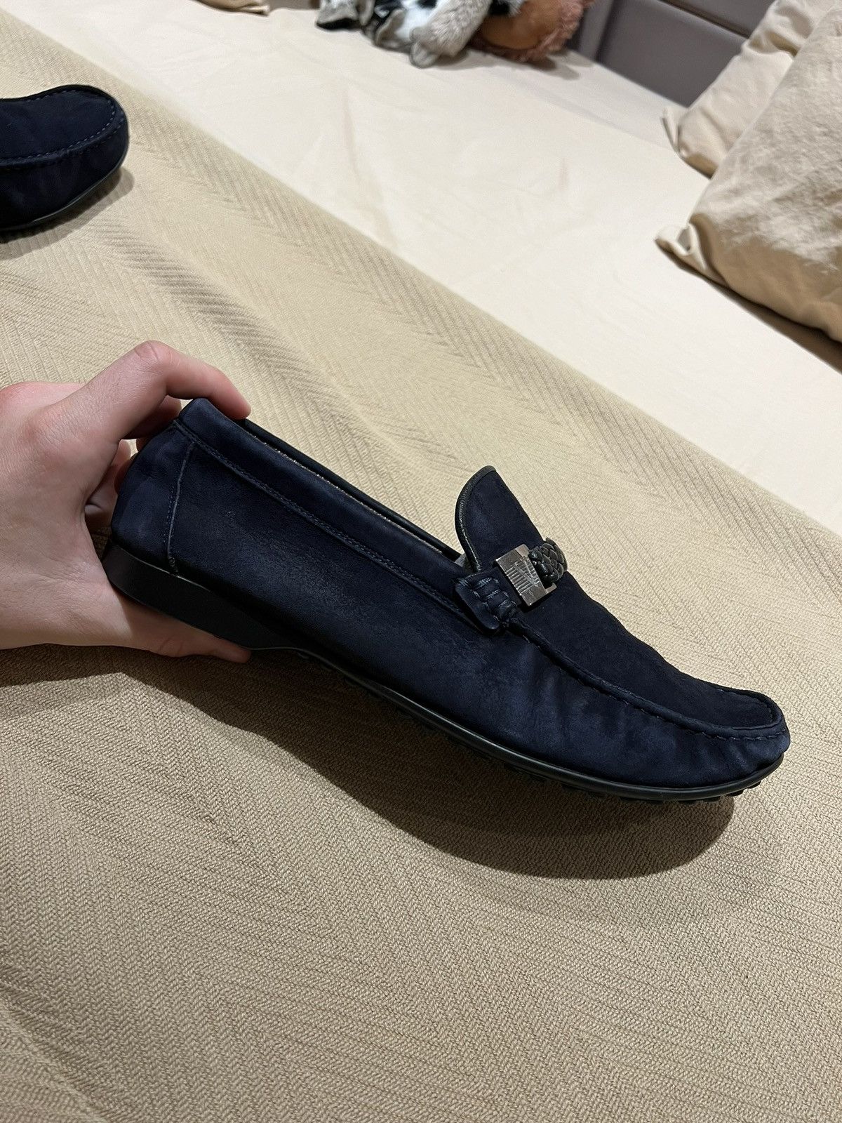 Valentino Valentino Suede Loafers Size US 7.5 / EU 40-41 - 12 Thumbnail