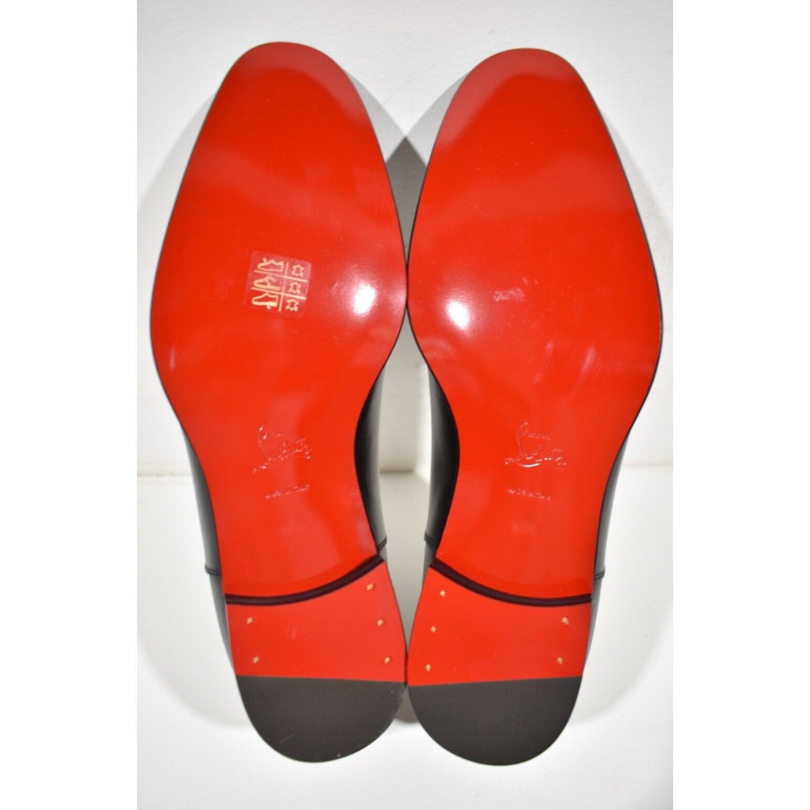 Christian Louboutin Christian Louboutin Leather Spike Oxford Dress Loafer 40 7 Size US 7 / EU 40 - 12 Thumbnail
