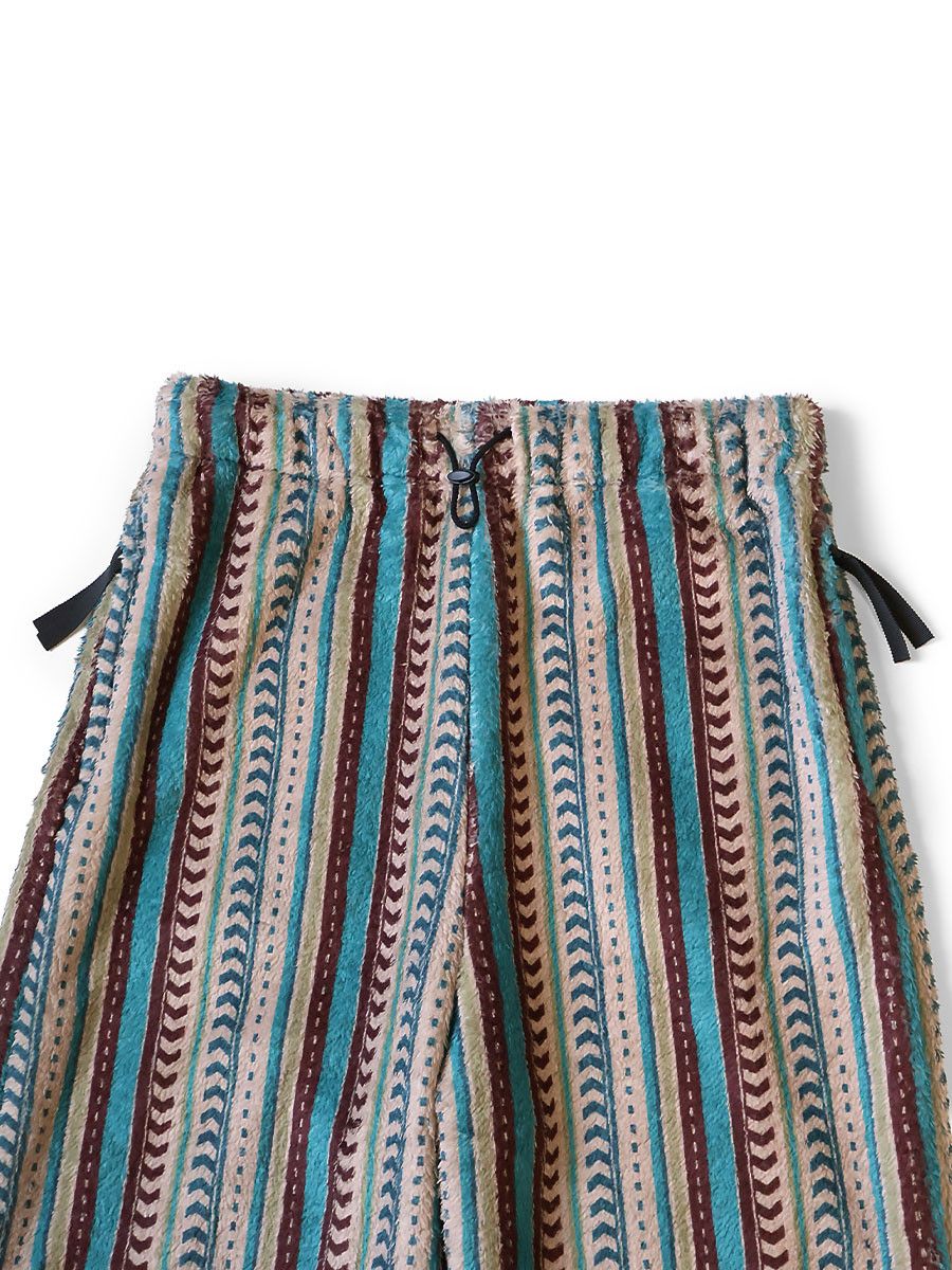 Kapital Kapital Columbia-striped Fleece Easy pants Size US 32 / EU 48 - 4 Thumbnail