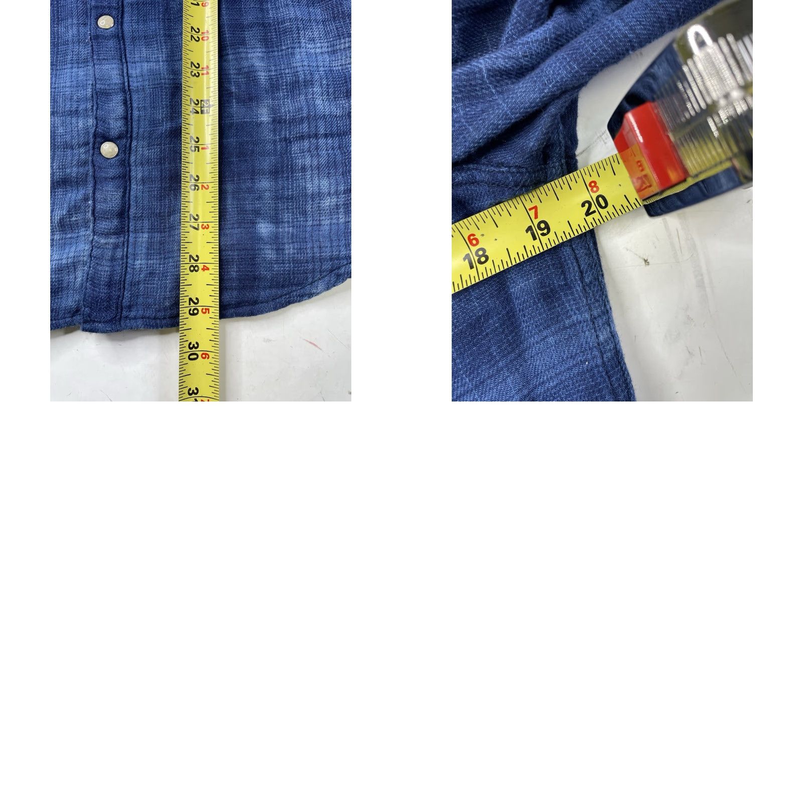 John Varvatos John Varvatos USA Plaid Western Pearl Snap Shirt Mens S Knit Cotton Multicolor Long Sleeve Casual Button-Up Band Collarstone? Size US S / EU 44-46 / 1 - 8 Thumbnail