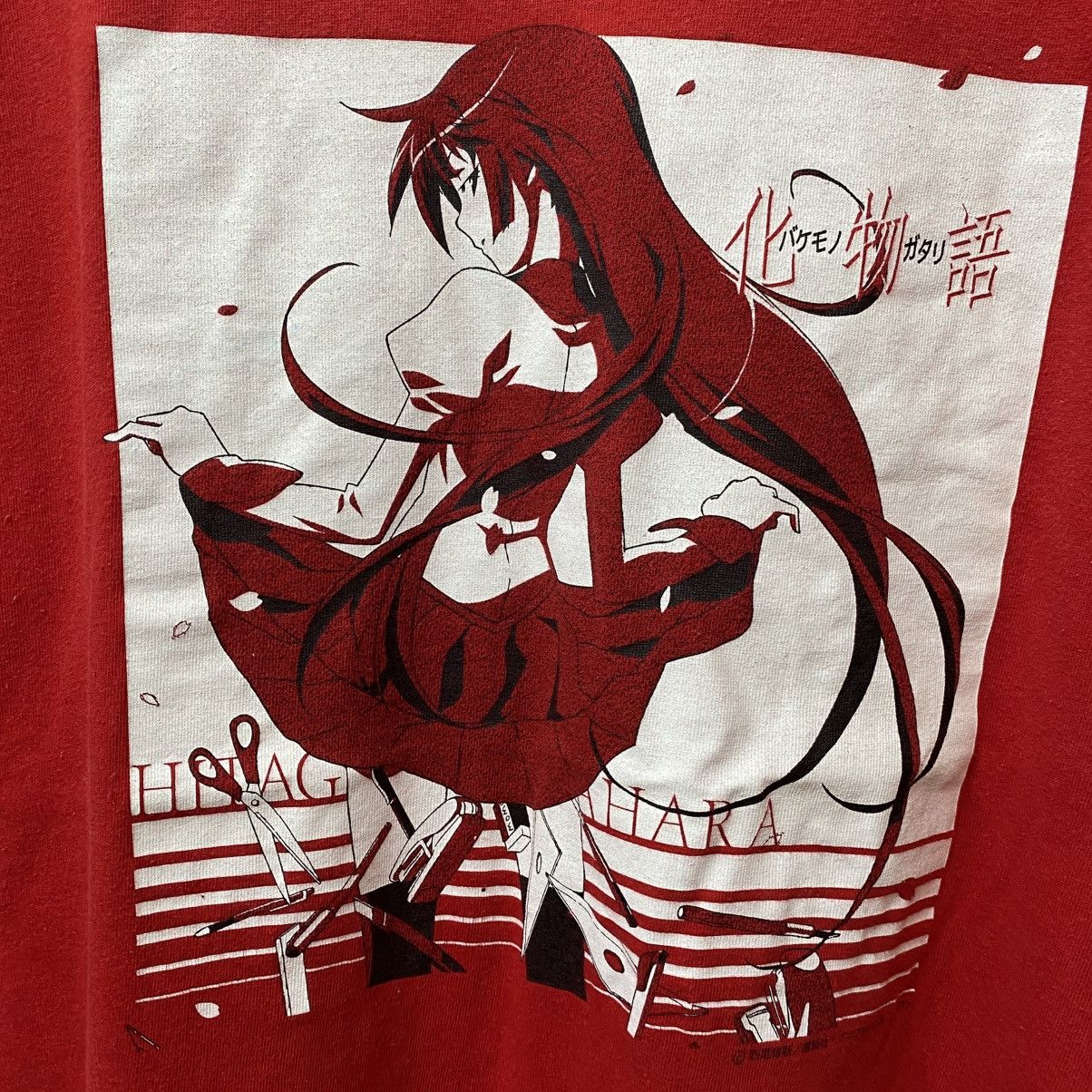 Anime BAKEMONOGATARI Hitagi Senjougahara Anime Tee Size US L / EU 52-54 / 3 - 2 Thumbnail