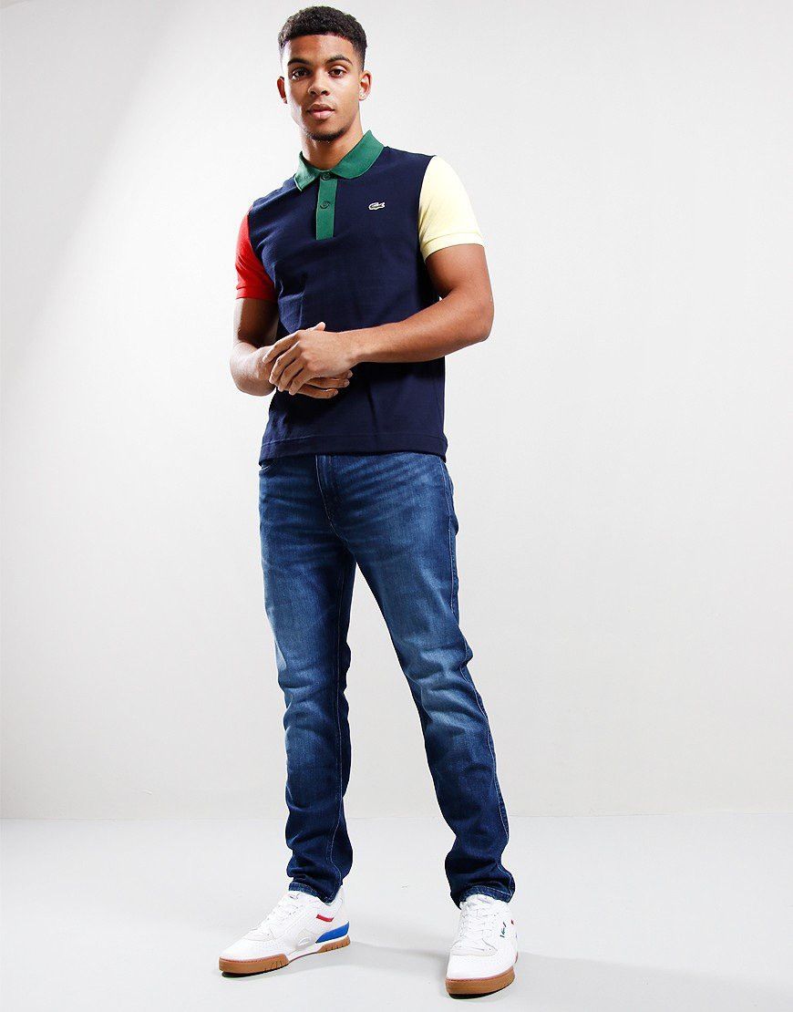 Lacoste Lacoste Multicolor Polo Shirt Regular Fit – Size M (FR 4) Size US M / EU 48-50 / 2 - 4 Thumbnail