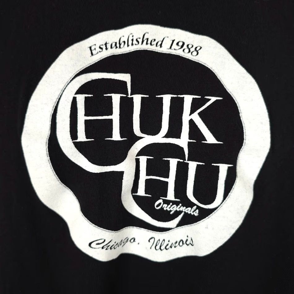 Vintage Chuk Chu Originals T Shirt Mens 2XL Black Chicago Illinois Shirt Short Sleeve Crew Neck Cotton Size US XXL / EU 58 / 5 - 3 Thumbnail