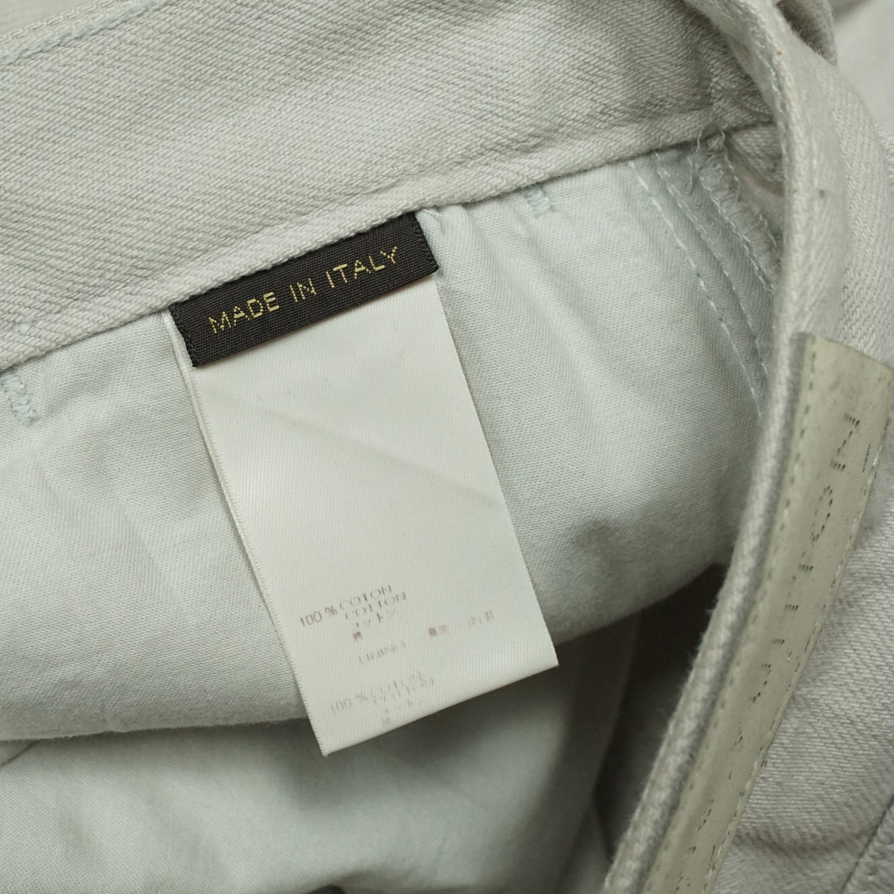 Louis Vuitton *NoTariff Louis Vuitton Light Grey Pants Size 30" / US 8 / IT 44 - 8 Thumbnail