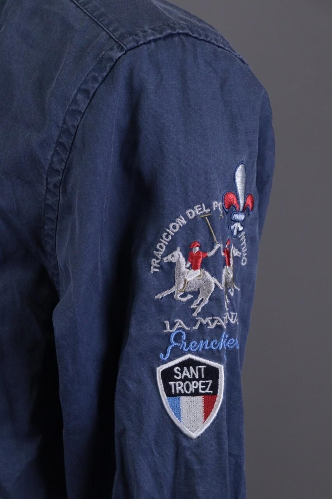 La Martina LA MARTINA Buenos Aires Blue Long Sleeve Button Shirt Size L Size US L / EU 52-54 / 3 - 10 Thumbnail