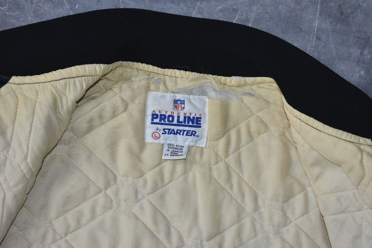 NFL × Starter × Vintage Vintage 90s Oakland Raiders NFL Starter Jacket (L) Size US L / EU 52-54 / 3 - 9 Thumbnail
