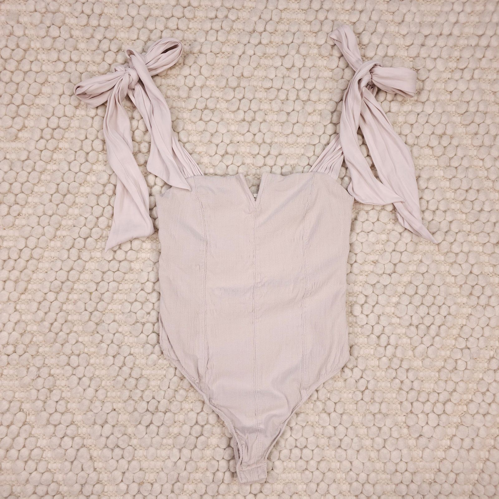 Free People Free People Lola Bodysuit Harvest Moon Beige Sz Small Size S / US 4 / IT 40 - 5 Thumbnail