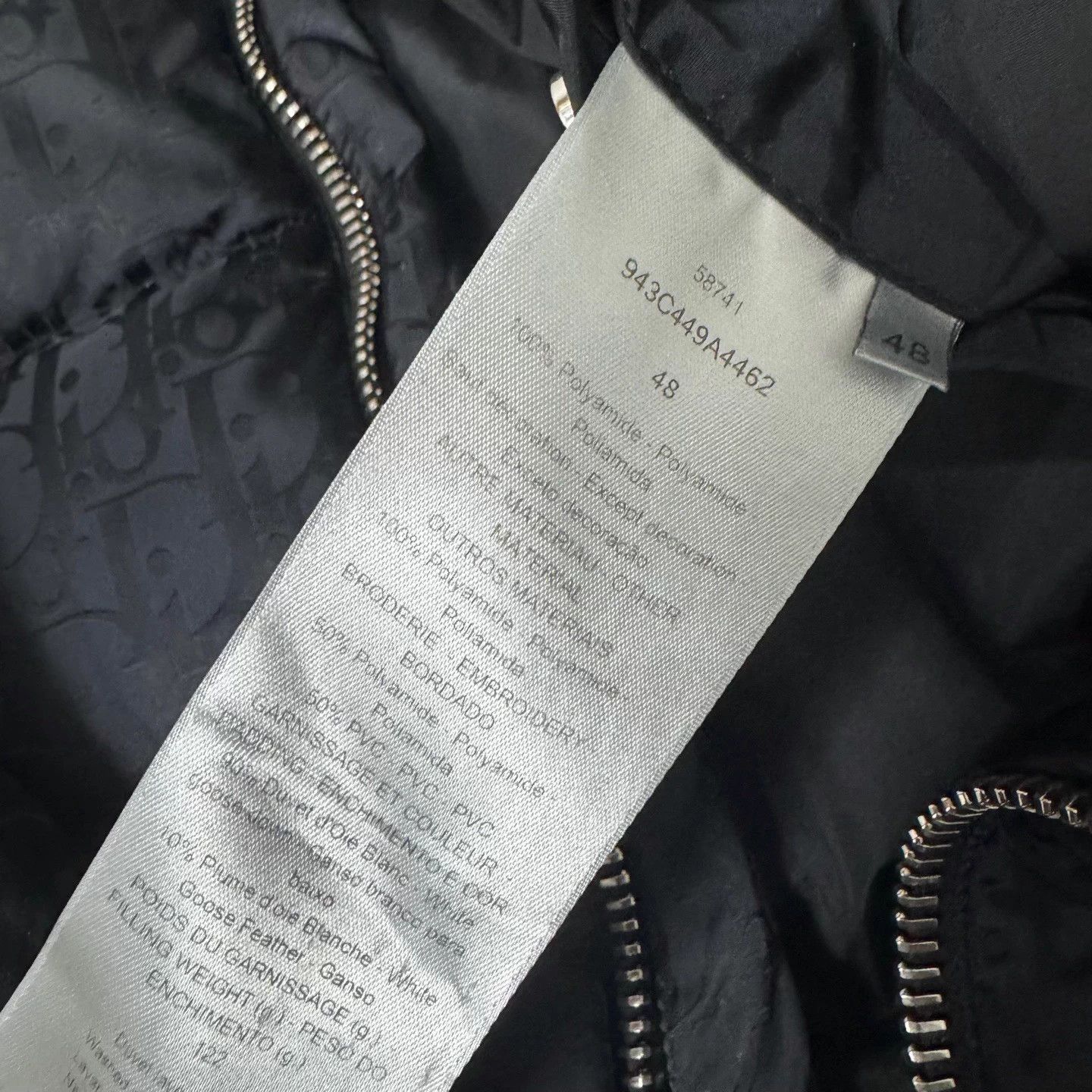 Dior Dior Oblique allover logo down coat 48 99new Size US M / EU 48-50 / 2 - 4 Thumbnail