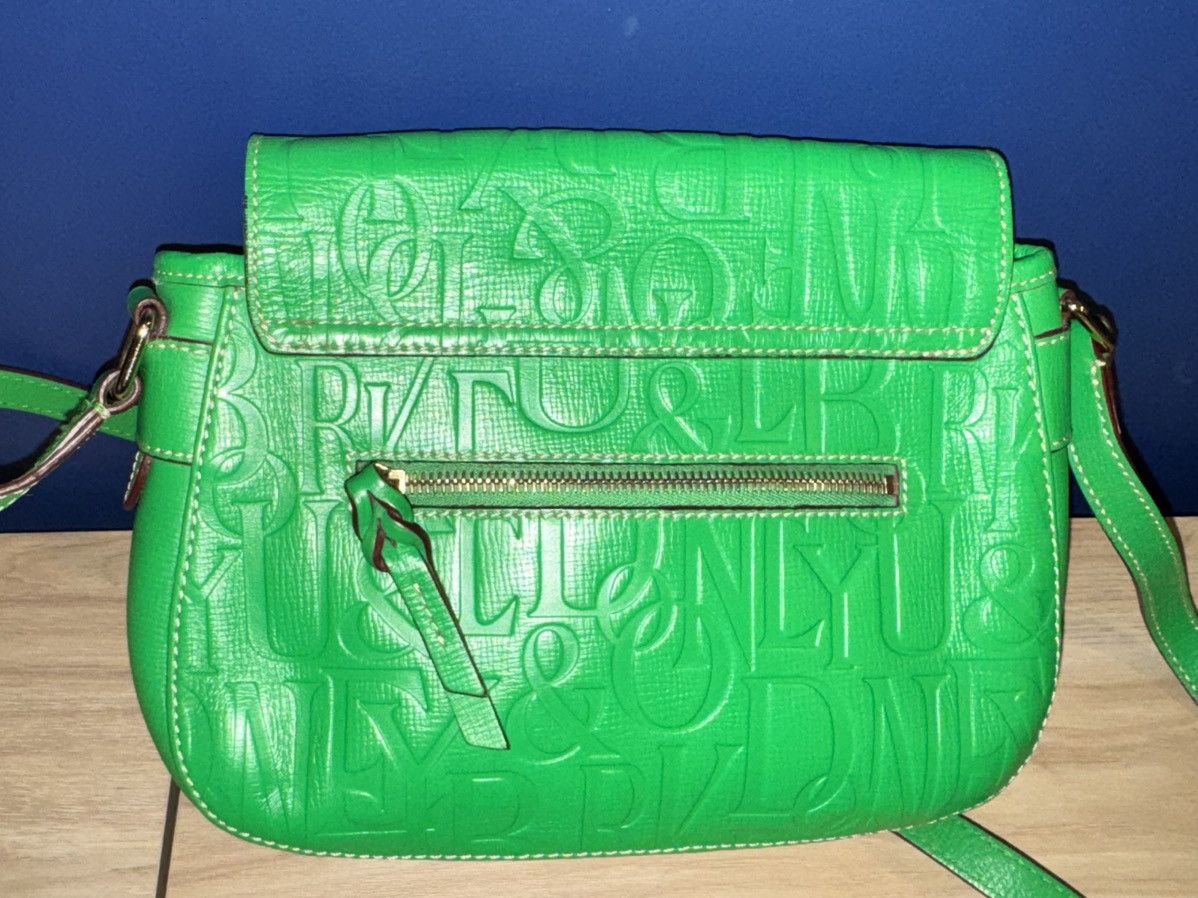 Dooney & Bourke Dooney & Bourke Embossed Logo Leather Crossbody – Green Size ONE SIZE - 2 Thumbnail