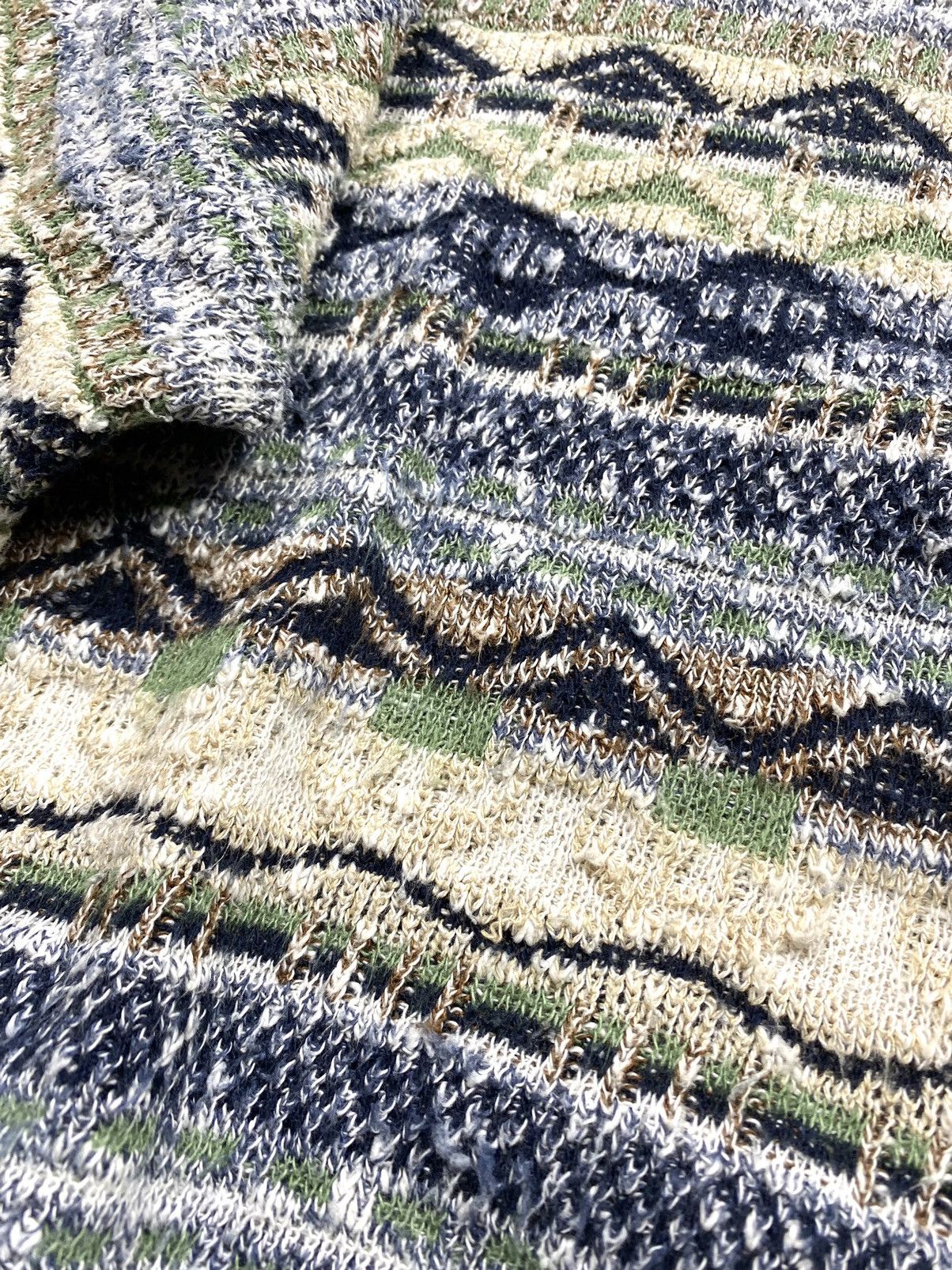 Coogi 90’s Japan Knit Striped Sweater Coogi style Carlo Colucci Size US M / EU 48-50 / 2 - 7 Thumbnail
