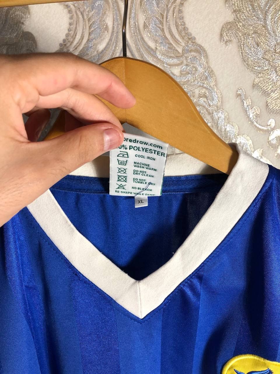 Vintage VERY RARE CARDIFF CITY ENGLAND SOCCER JERSEY Y2K RETRO 90s Size US XL / EU 56 / 4 - 5 Thumbnail