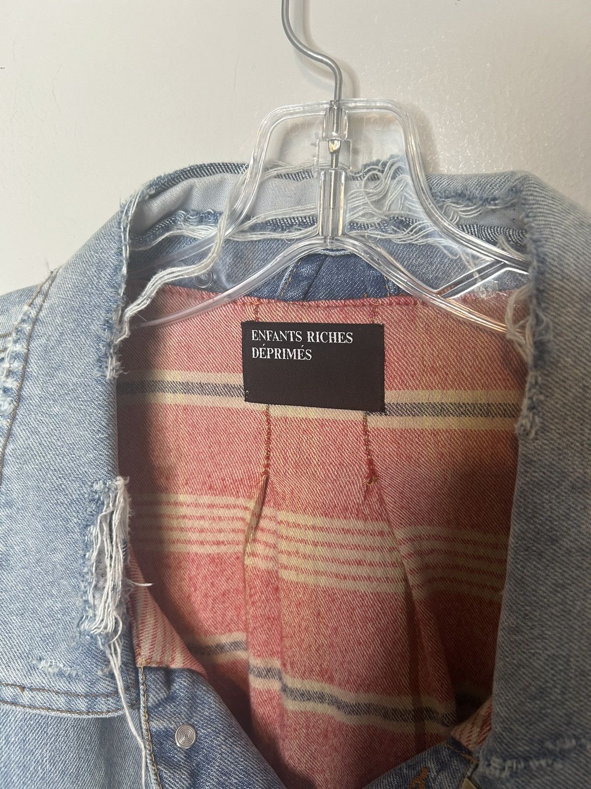 Enfants Riches Deprimes Brian Jonestown Massacre Denim Jacket GRAIL Size US L / EU 52-54 / 3 - 6 Thumbnail
