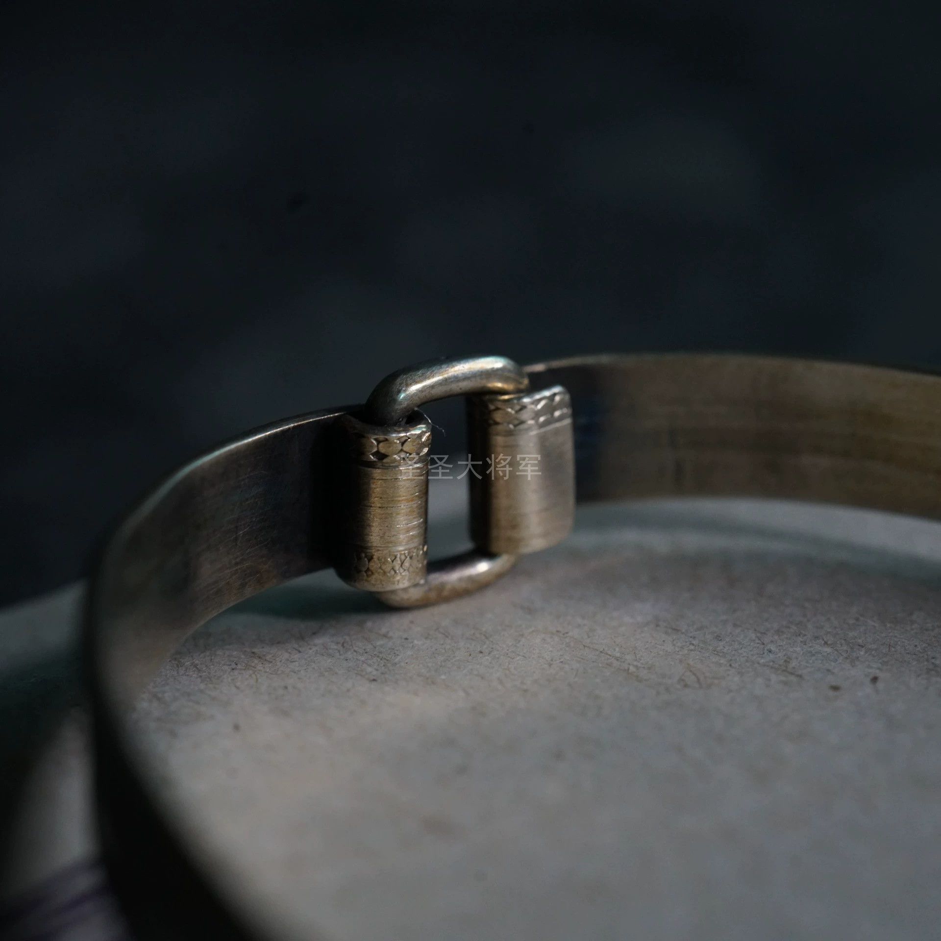 Werkstatt Munchen Werkstatt Munchen Flat Hammered S & L Logo Bracelet Size ONE SIZE - 4 Thumbnail