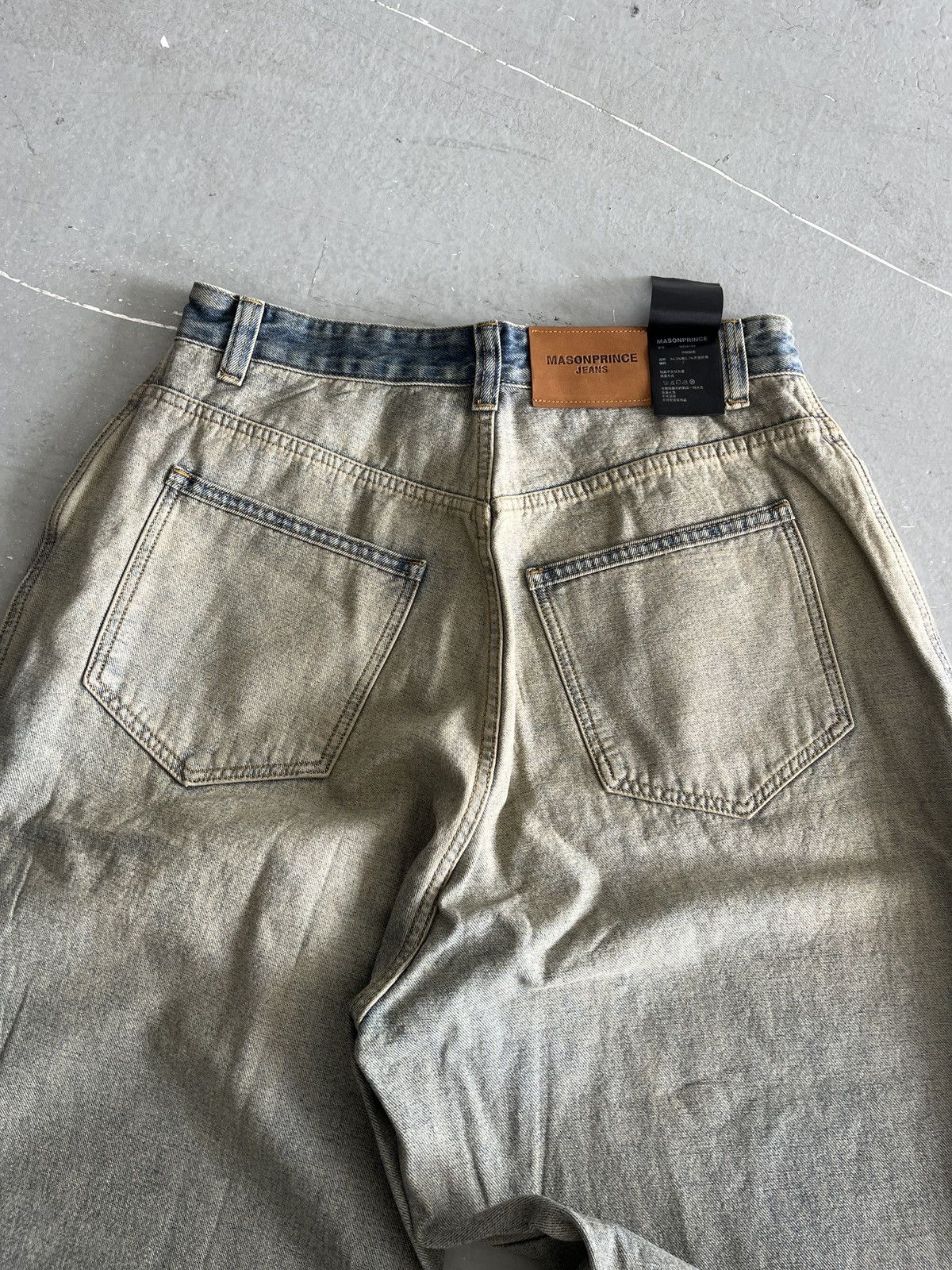 Other Mason Prince Mud Wash Jeans (unisex) Size US 32 / EU 48 - 6 Thumbnail