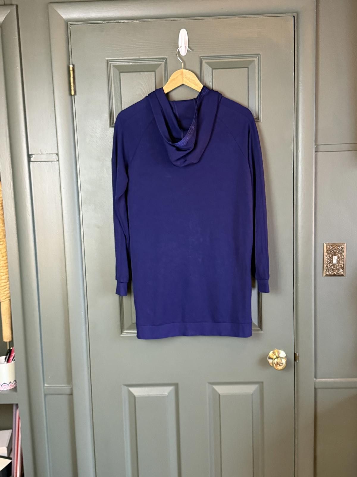 Wolford Wolford Women's Navy Blue Zip-Up Hoodie Size XS / US 0-2 / IT 36-38 - 2 Thumbnail