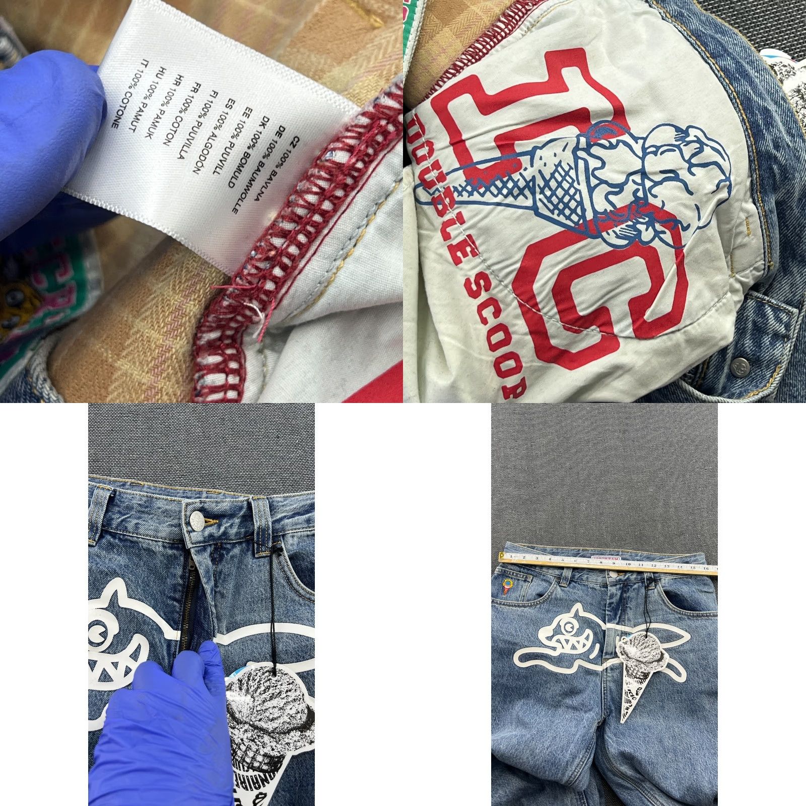 Billionaire Boys Club Billionaire Boys Club ICECREAM Running Dog Jeans Size 30 Blue Medium Mens Size US 30 / EU 46 - 9 Thumbnail