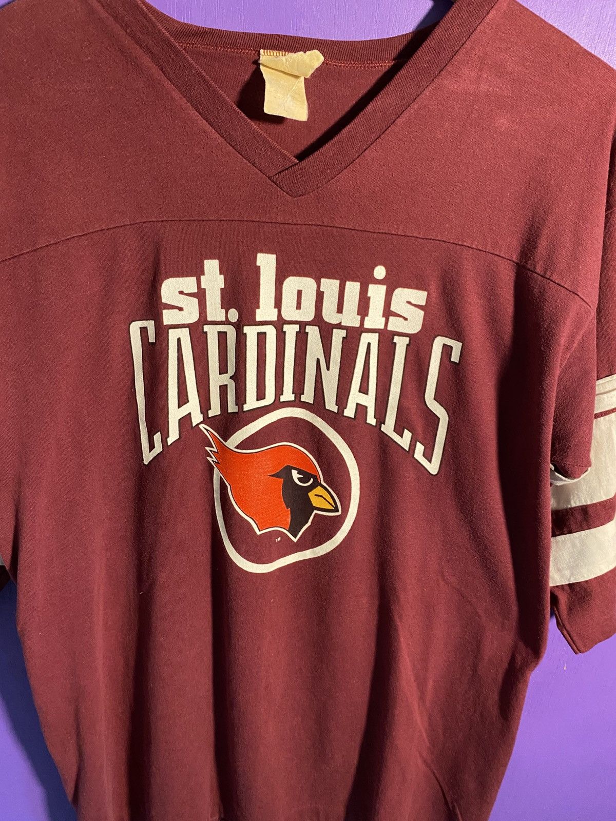 Logo 7 Vintage 80s St Louis Cardinals jersey shirt Size US M / EU 48-50 / 2 - 3 Thumbnail