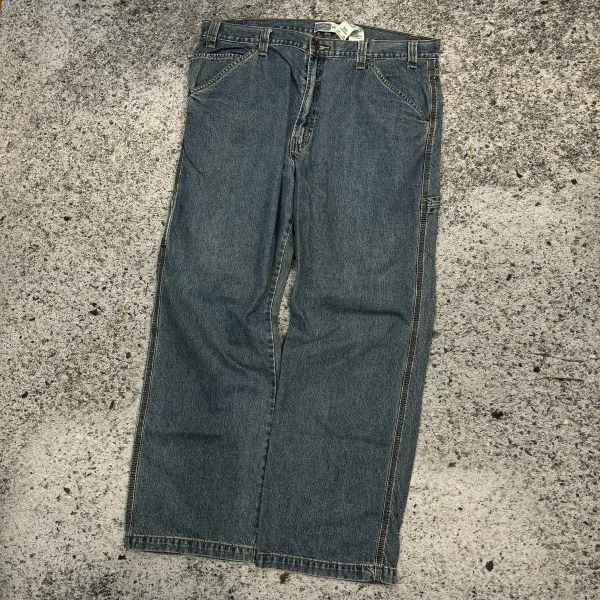 Levi's × Vintage VINTAGE LEVI'S BAGGY WIDE LEG CARPENTER DENIM SKATER JEANS Size US 38 / EU 54 - 5 Thumbnail