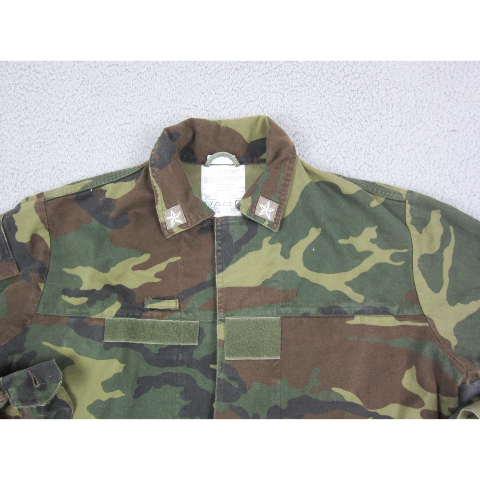Vintage VINTAGE Italian Army Jacket Mens L Green Camo Military Field NATO 90s Military Jacket Mens L Green Camouflage Italy USA 80s 90s Size US L / EU 52-54 / 3 - 2 Thumbnail
